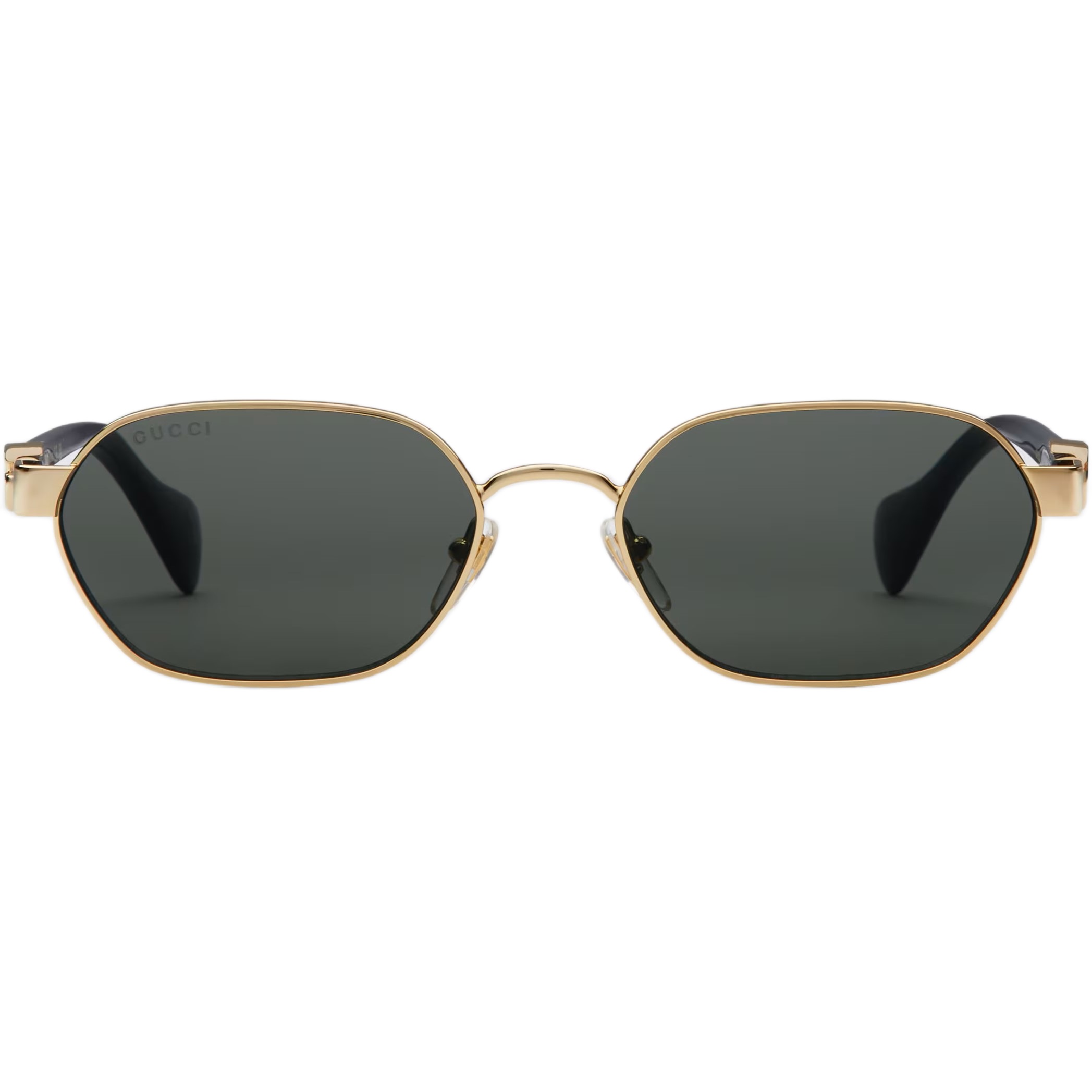 Kính Gucci Round-frame Sunglasses Yellow Gold-toned Metal GG1593S 6
