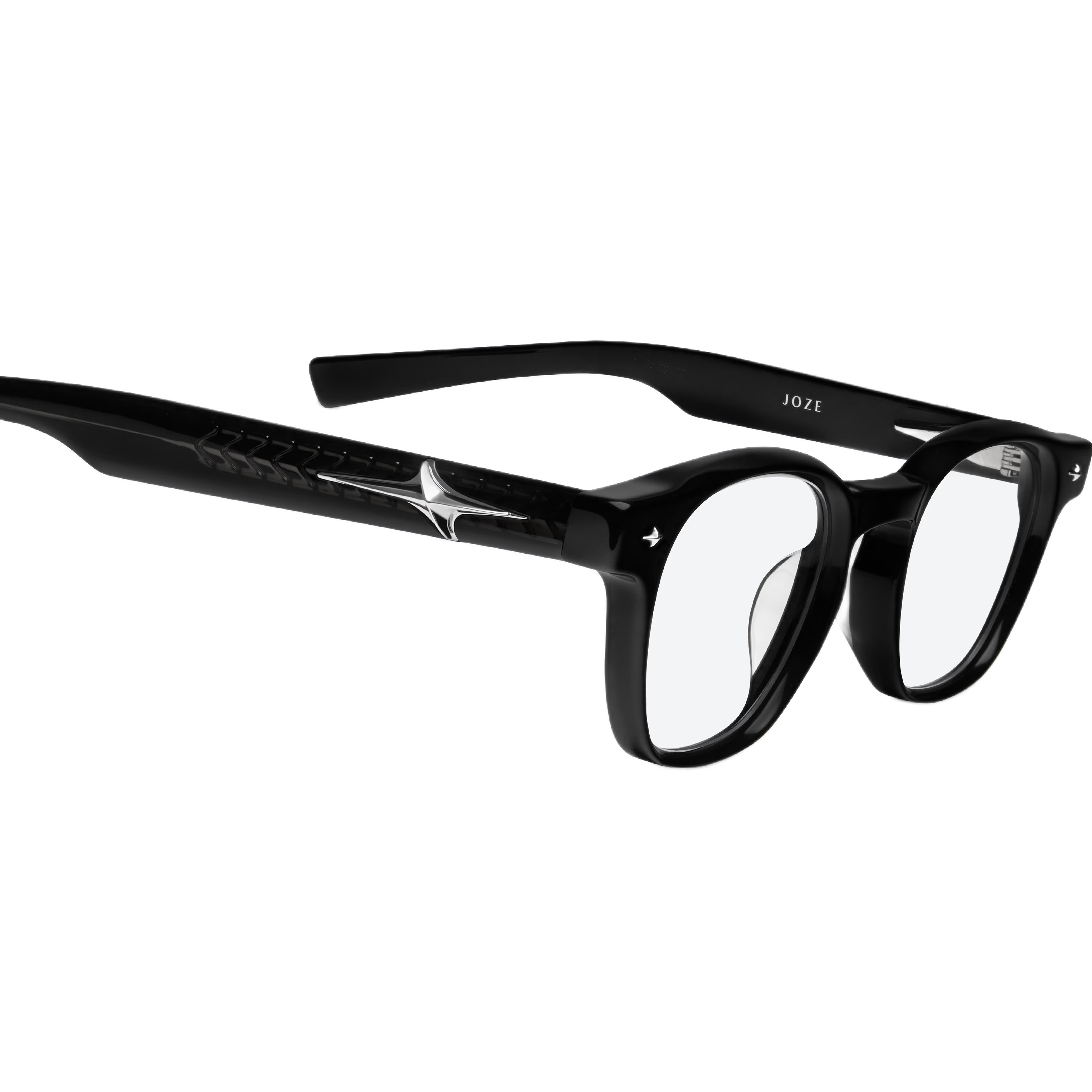 Kính Gentle Monster Joze 01 Clear Lenses Black Acetate Frame 3