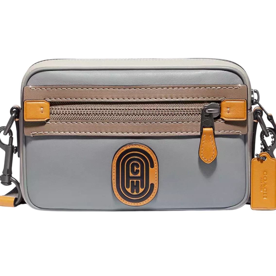 Túi Coach Academy Crossbody In Colorblock With Coach Patch 960 4
