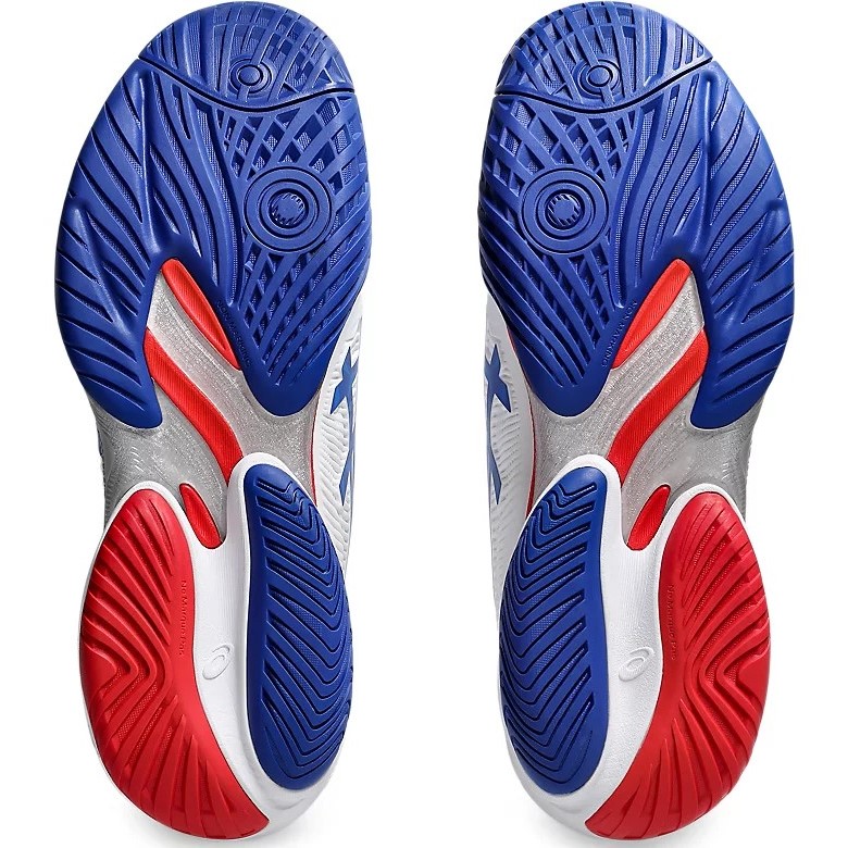 Giày Pickleball Asics Court FF 3 Novak Paris White 1041A480-100 2