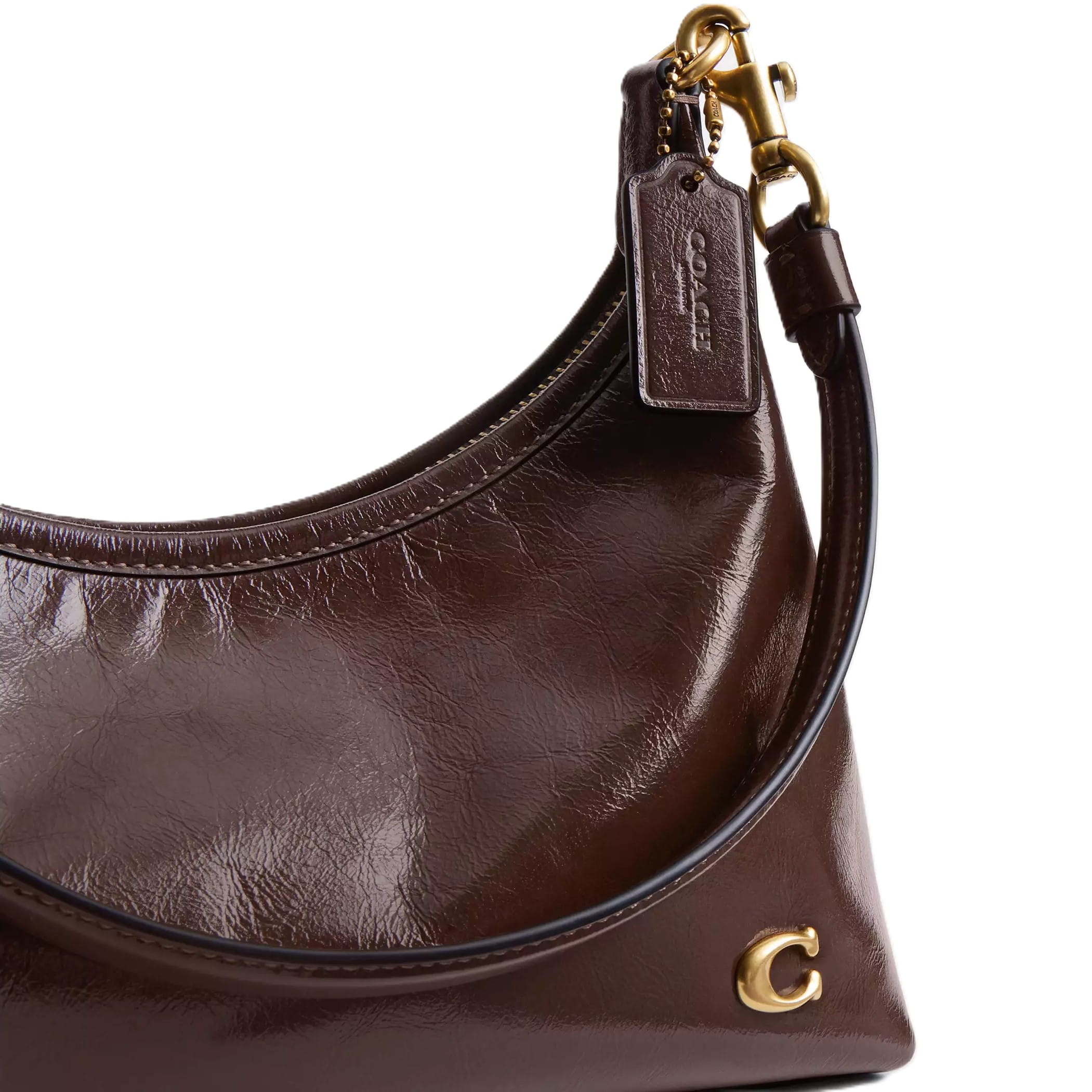Túi kẹp nách Coach Juliet Shoulder Bag 25 Smooth Leather Brass Maple CAD75 2
