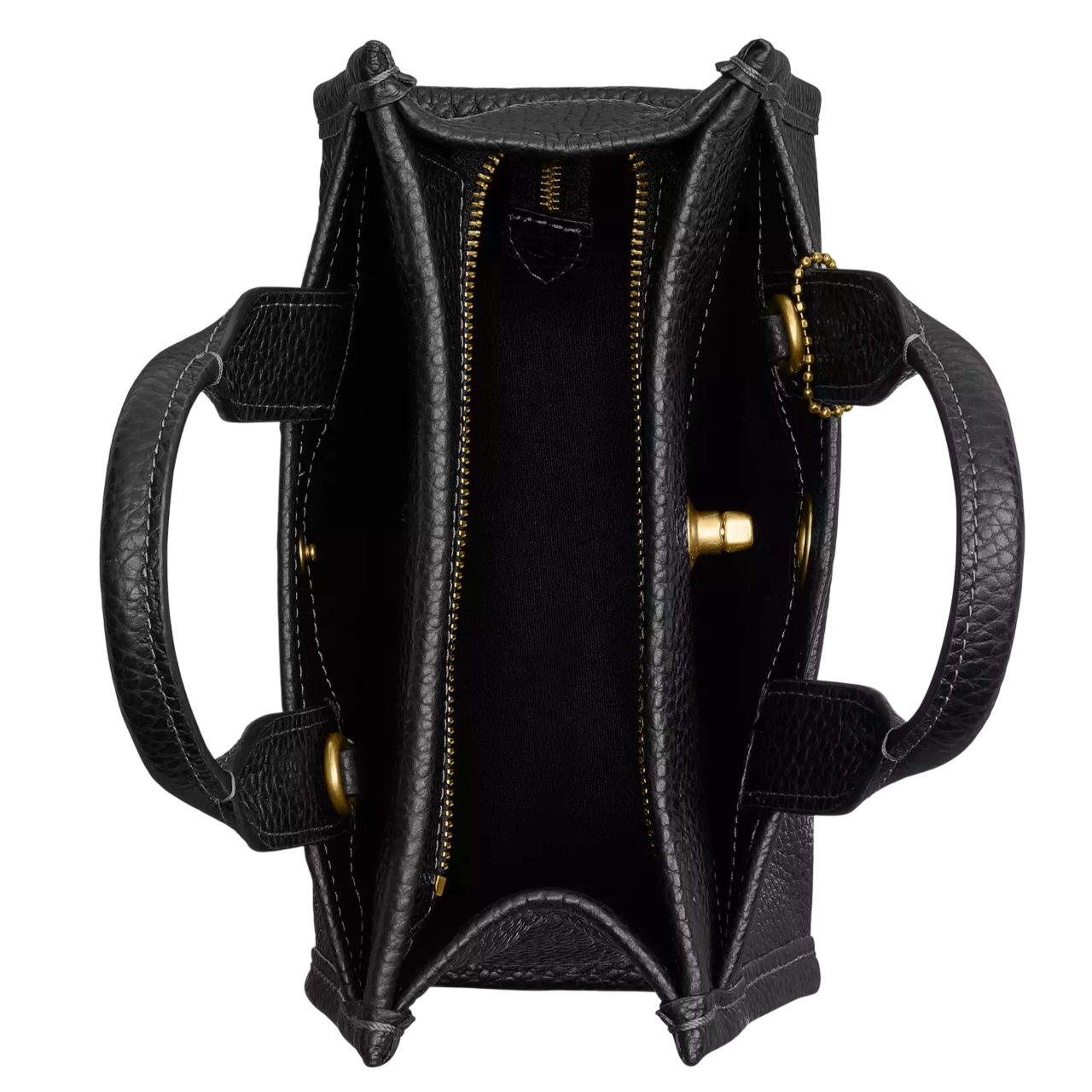 Túi Coach nữ Cargo Tote Bag 20 Brass Black CAO26 1