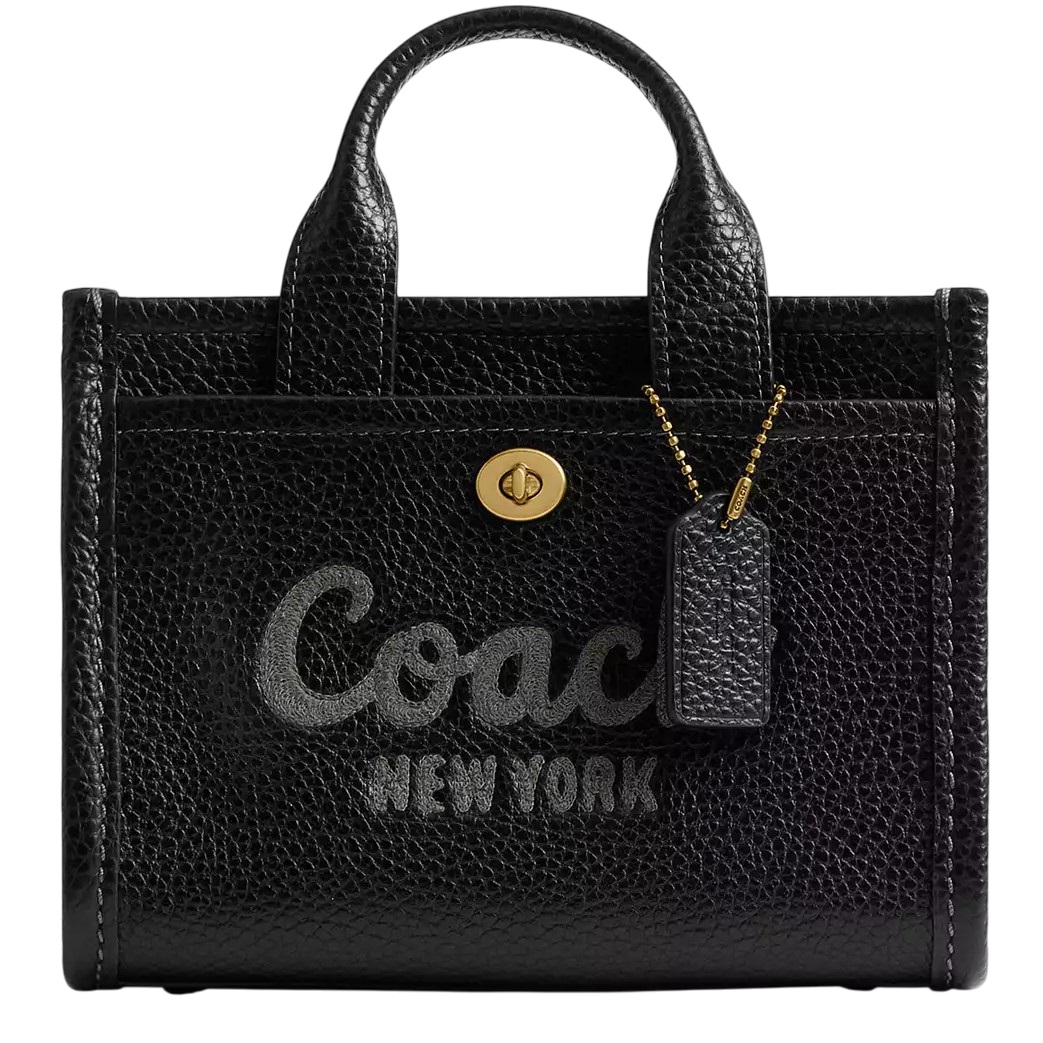 Túi Coach nữ Cargo Tote Bag 20 Brass Black CAO26 7