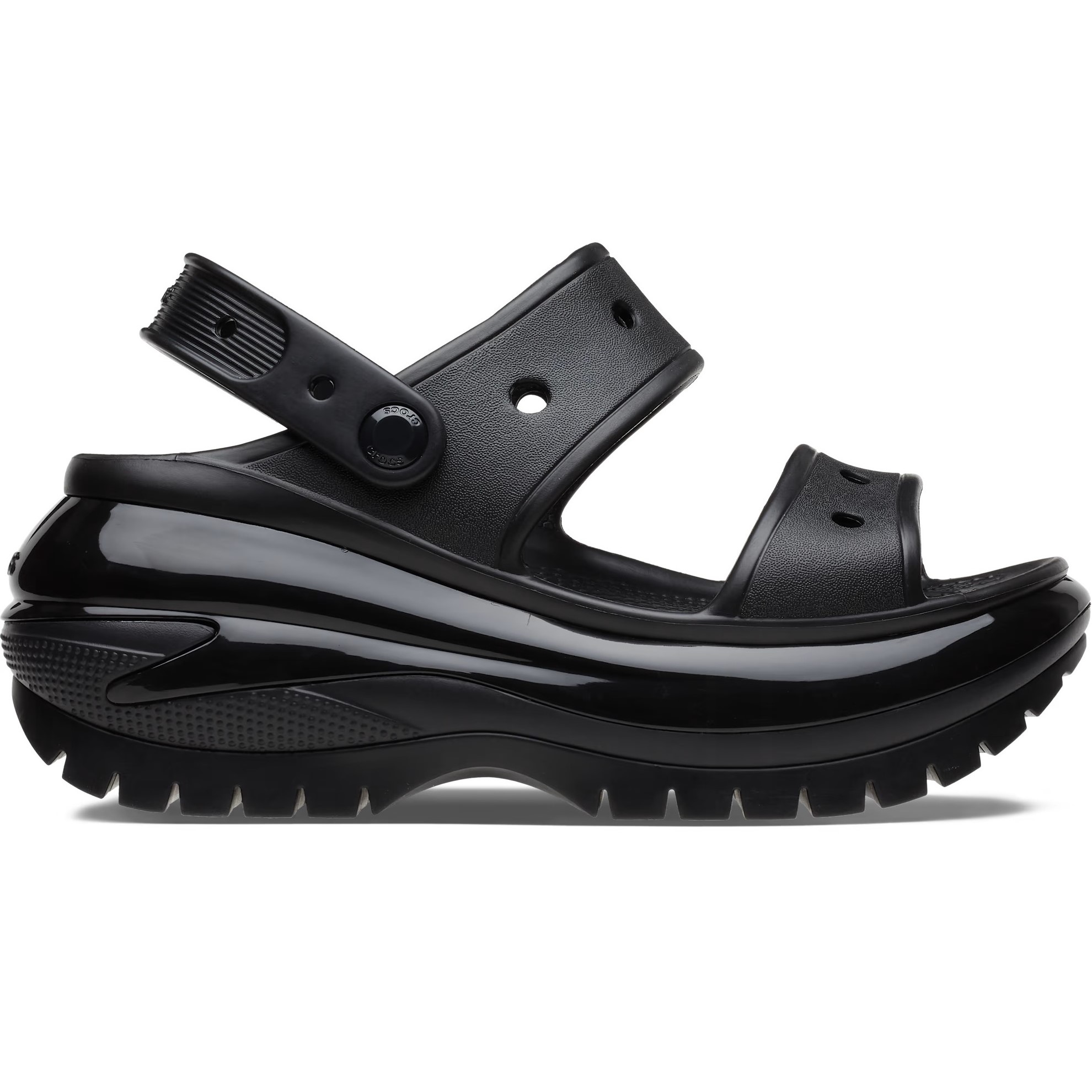 Dép Crocs Mega Crush Sandals Black 4