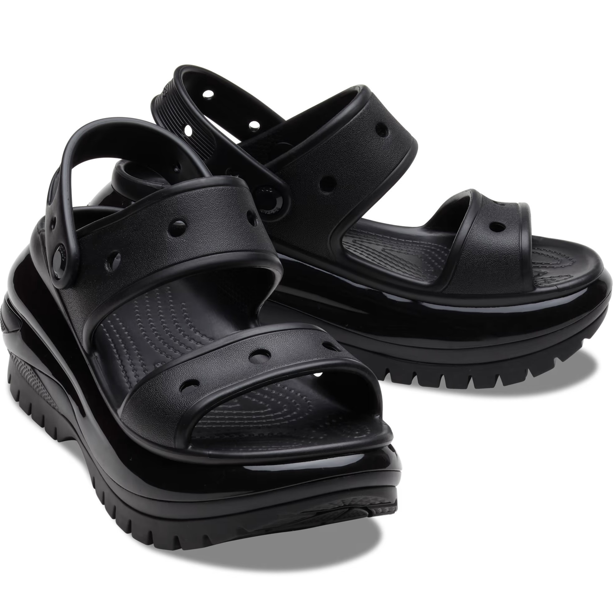 Dép Crocs Mega Crush Sandals Black 6