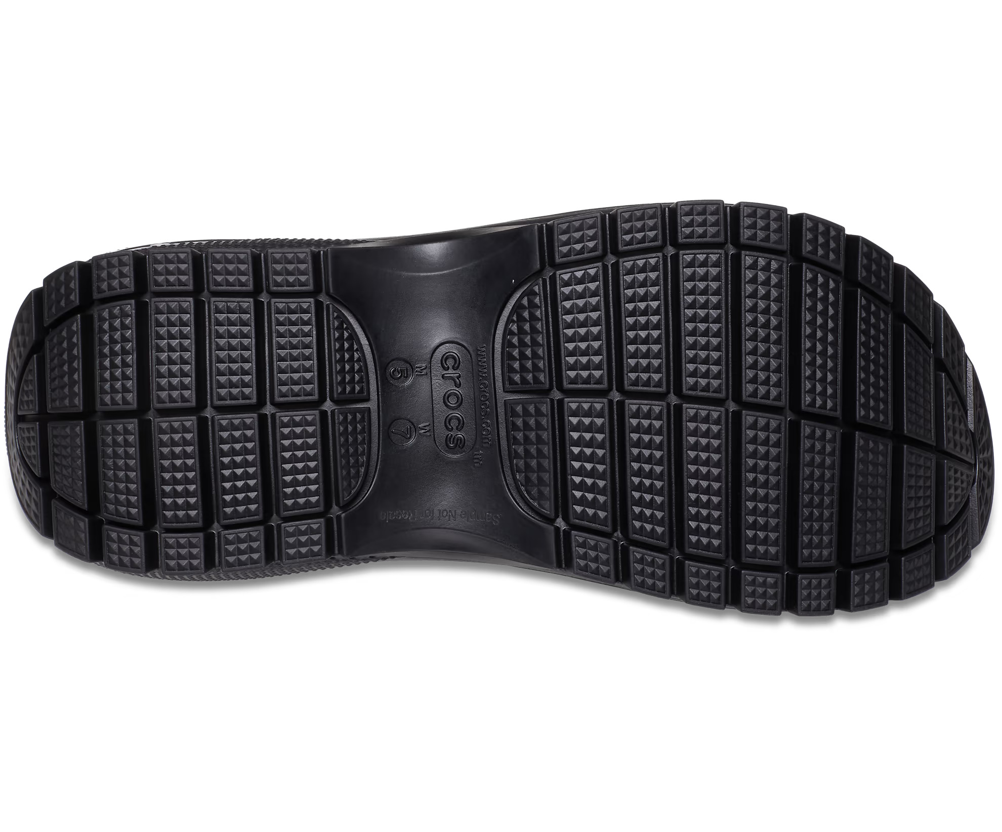 Dép Crocs Mega Crush Sandals Black 8