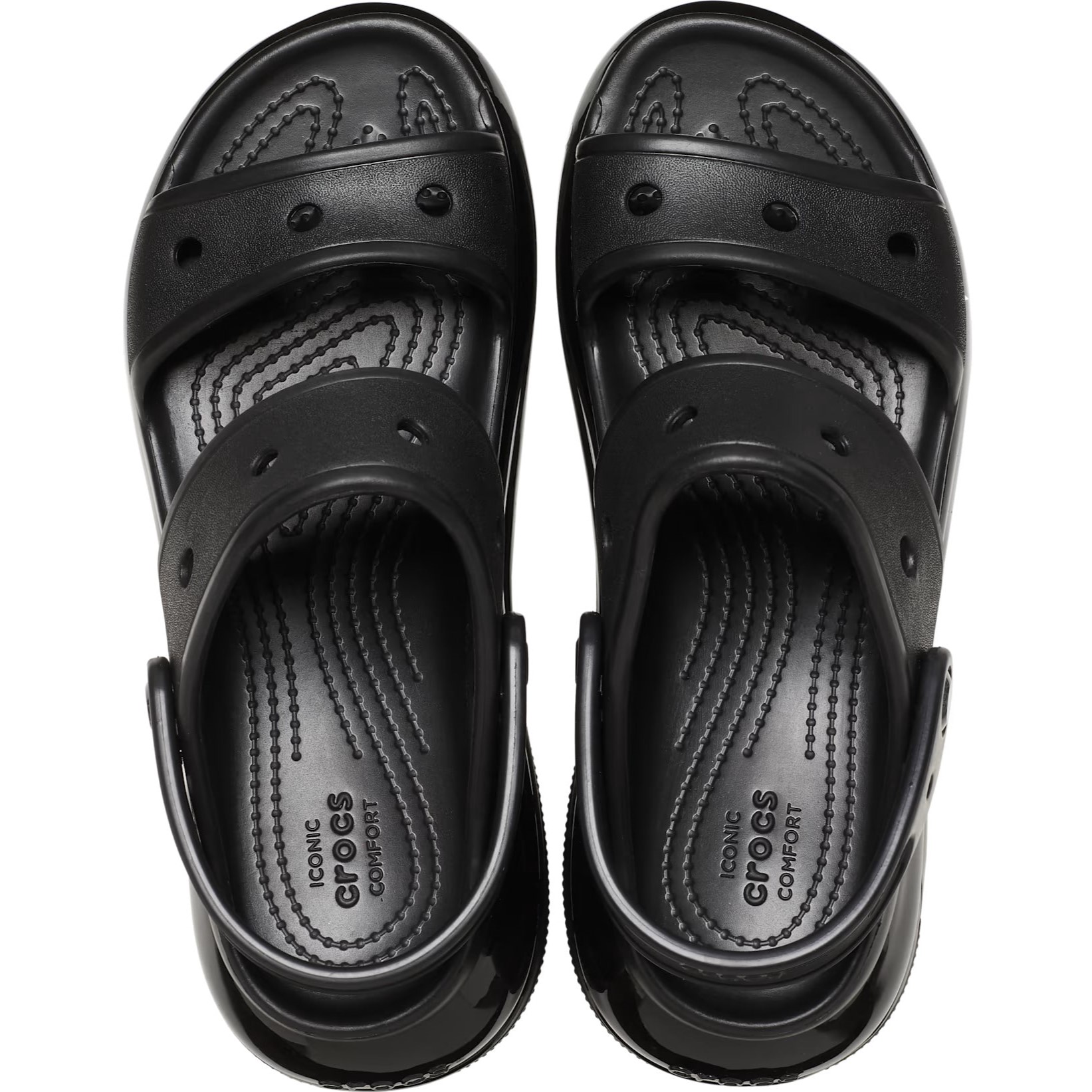 Dép Crocs Mega Crush Sandals Black 11