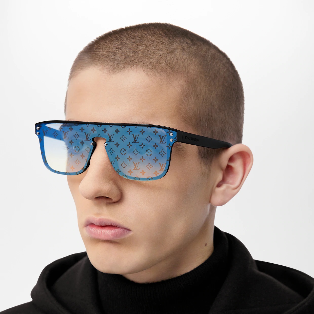 Mắt Kính Louis Vuitton LV Waimea Sunglasses Blue Z1665E 2