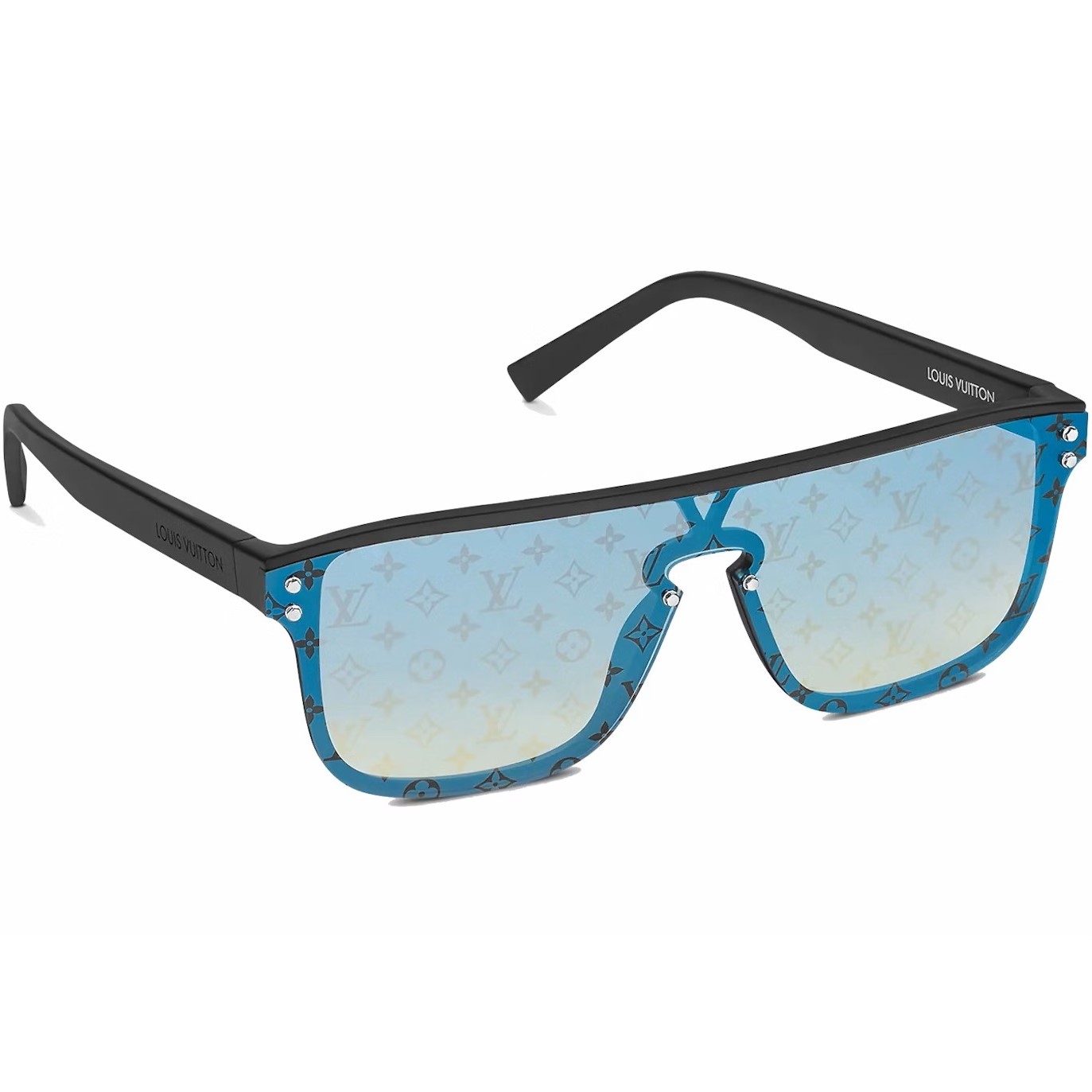 Mắt Kính Louis Vuitton LV Waimea Sunglasses Blue Z1665E 4