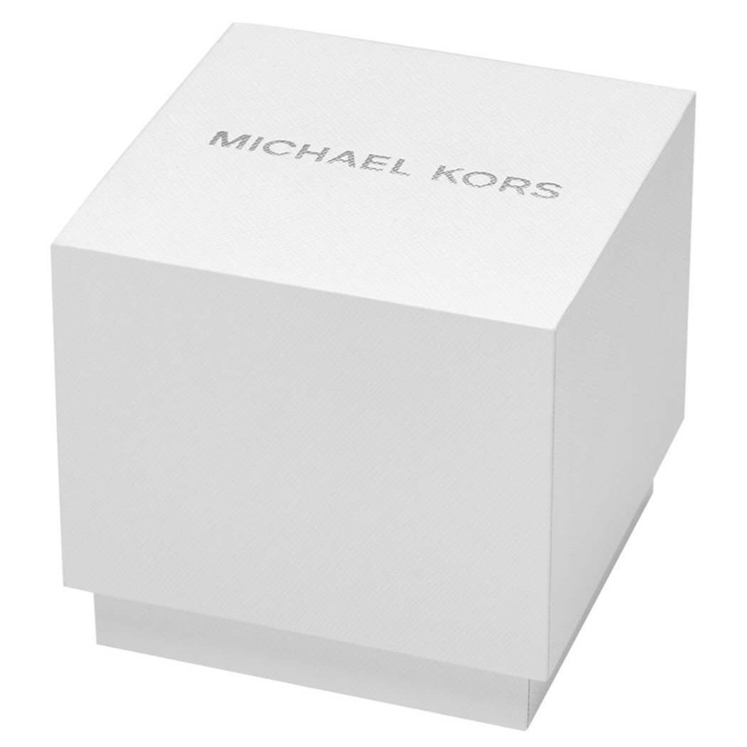 ĐỒNG HỒ NỮ MICHAEL KORS LENNOX WHITE DIAL THREE-HAND BLUSH SILICONE STRAP WATCH MK7334 8