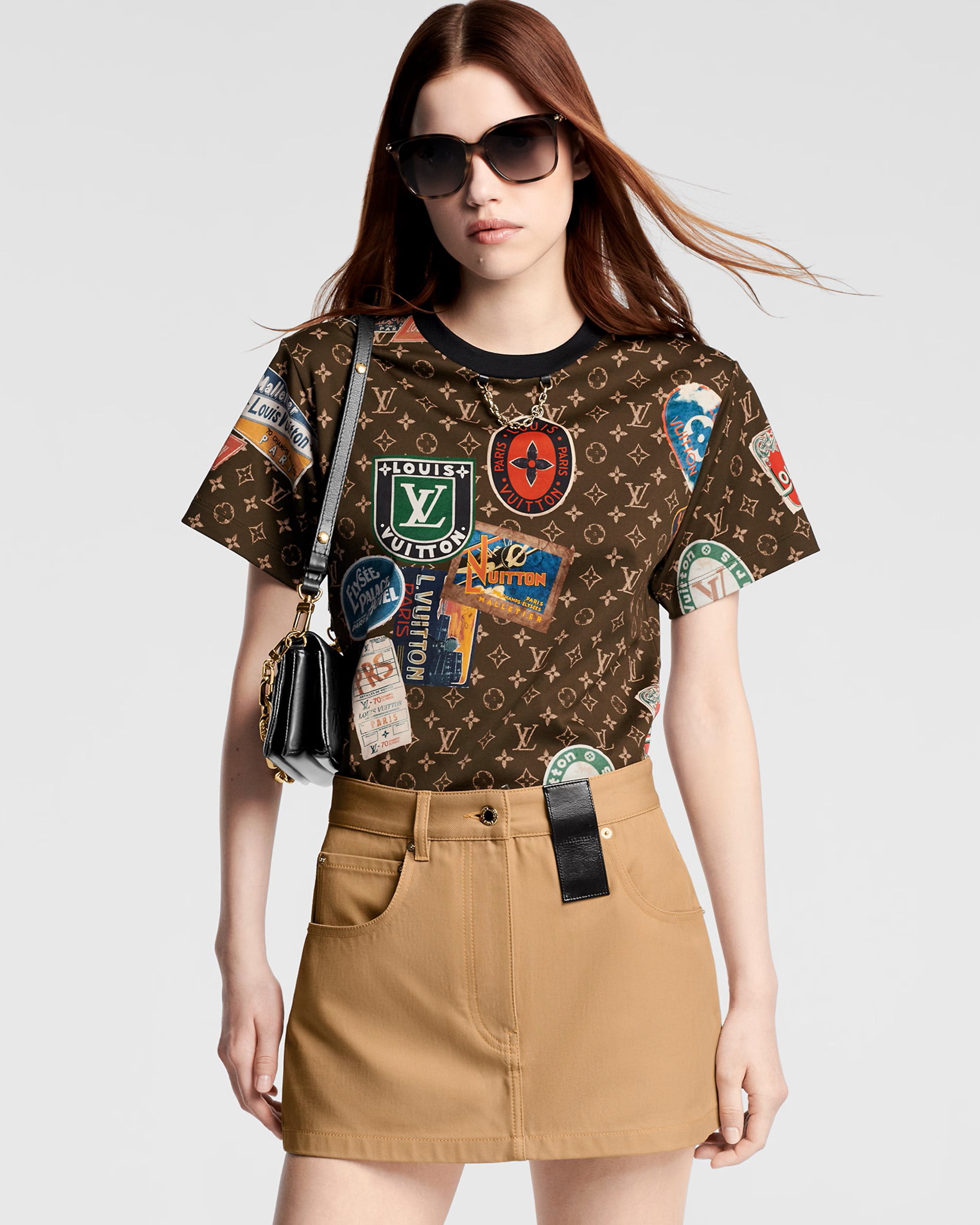 ÁO THUN NỮ LOUIS VUITTON ELYSEE PALACE T-SHIRT 4