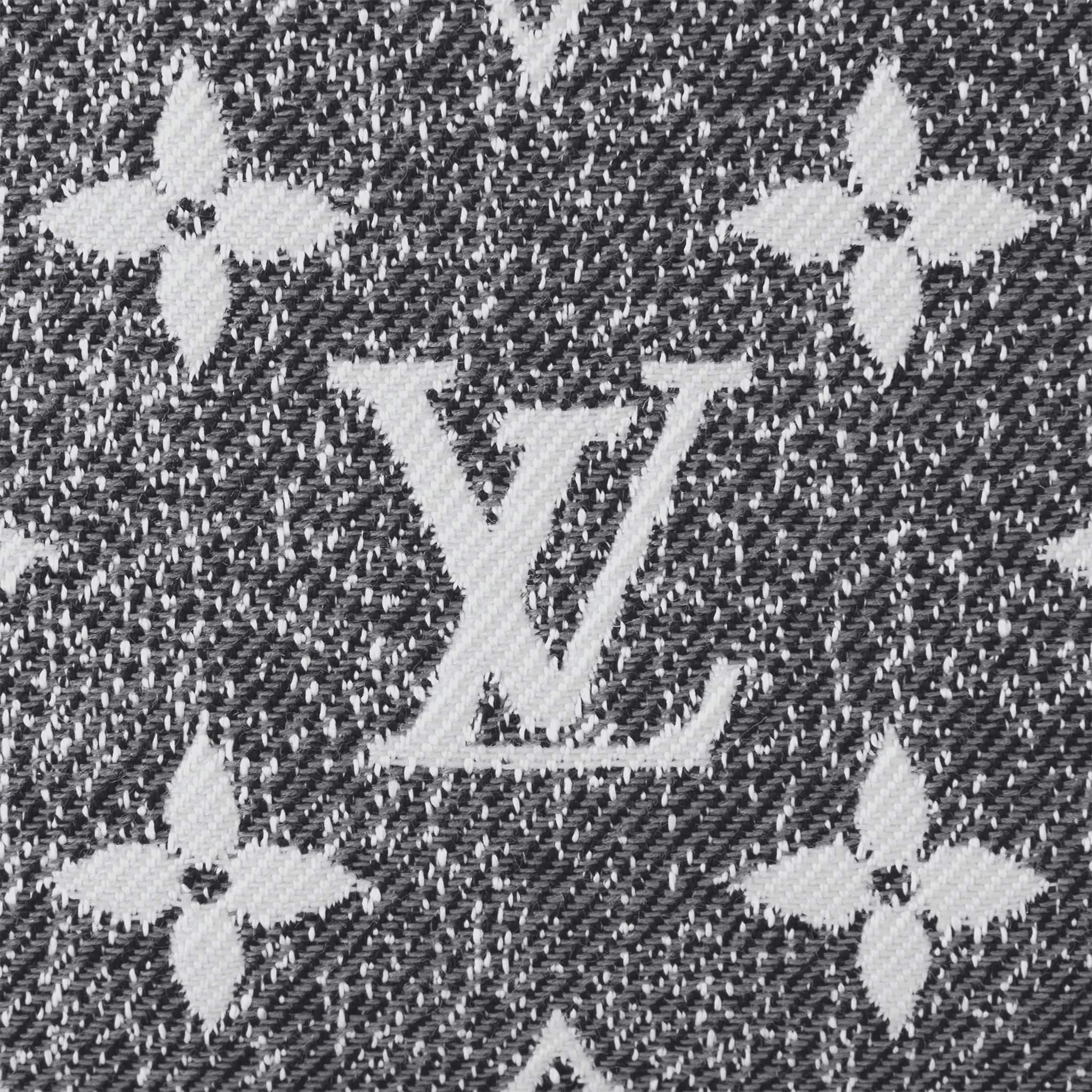 Louis Vuitton Monogram Jacquard Denim Side Trunk Gray in Denim Textile  Jacquard with Silver-tone - US