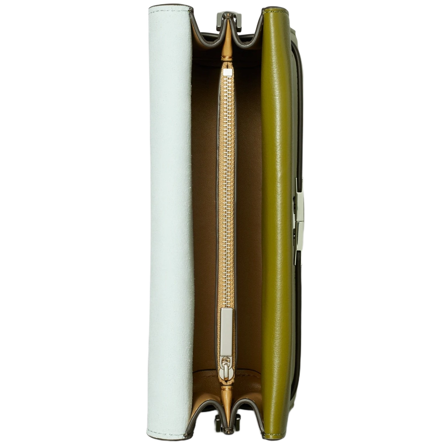 Túi Tory Burch Lee Radziwill Leather Shoulder Bag Matcha Green 4