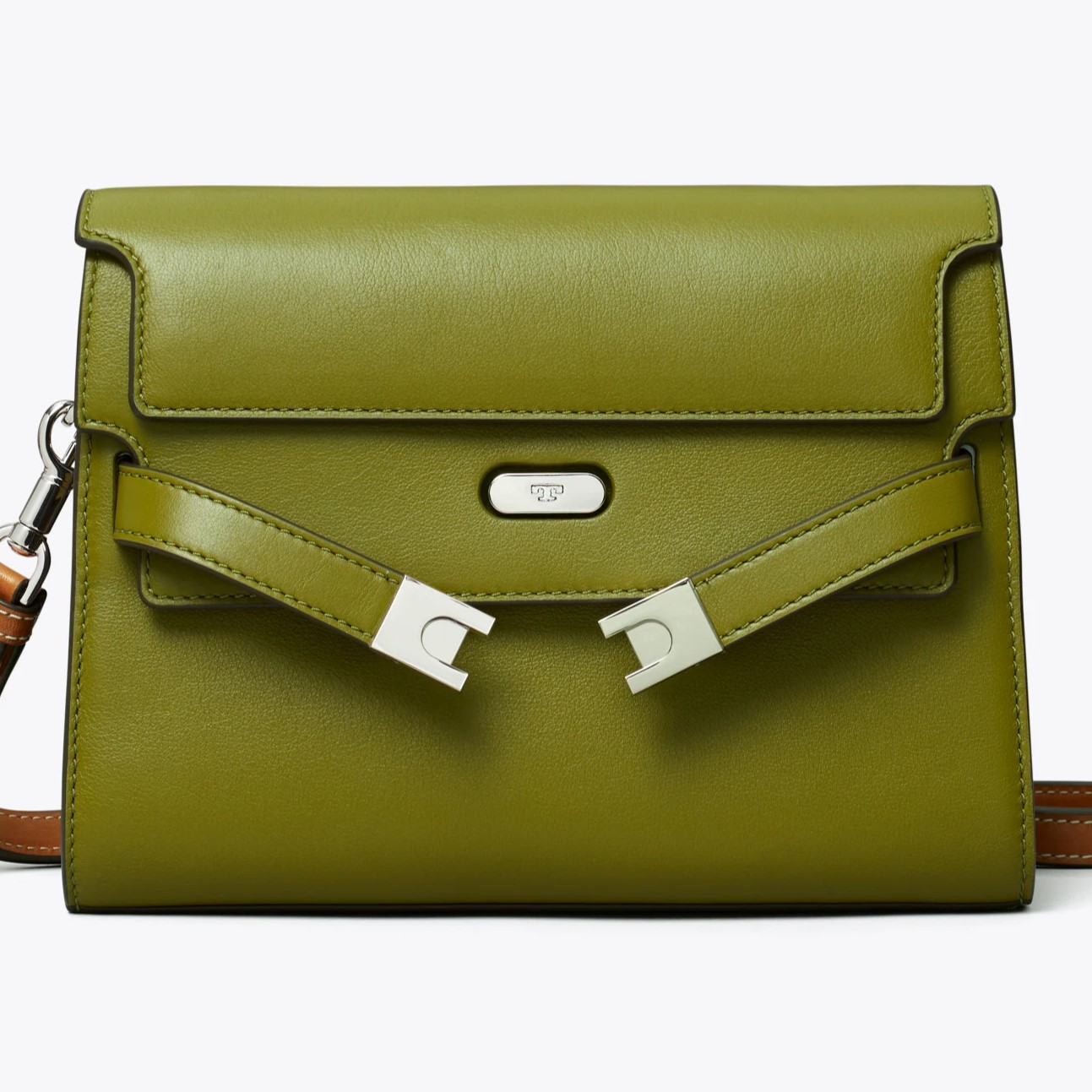 Túi Tory Burch Lee Radziwill Leather Shoulder Bag Matcha Green 6