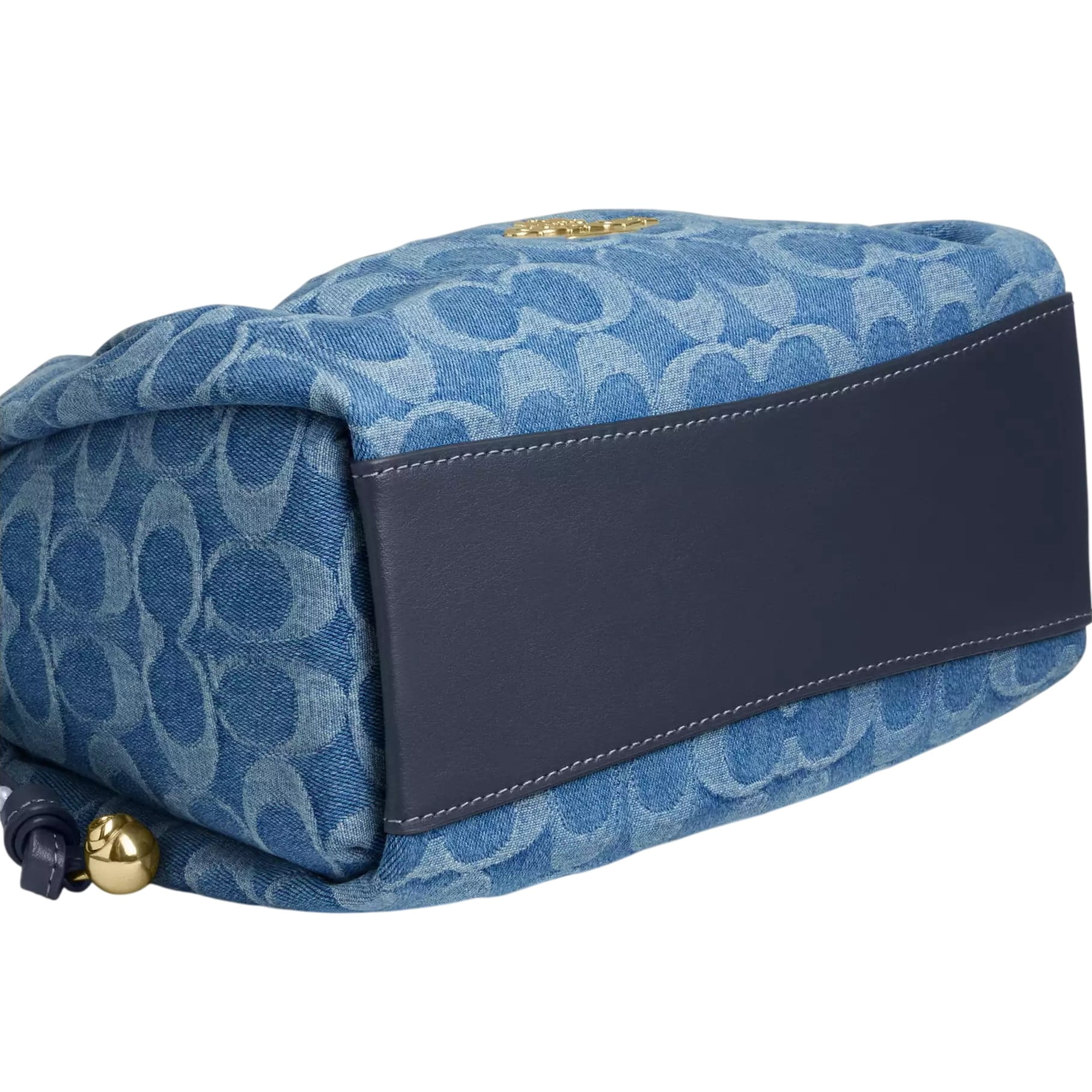 Túi Coach Faye Shoulder Bag In Signature Denim CDB94 3