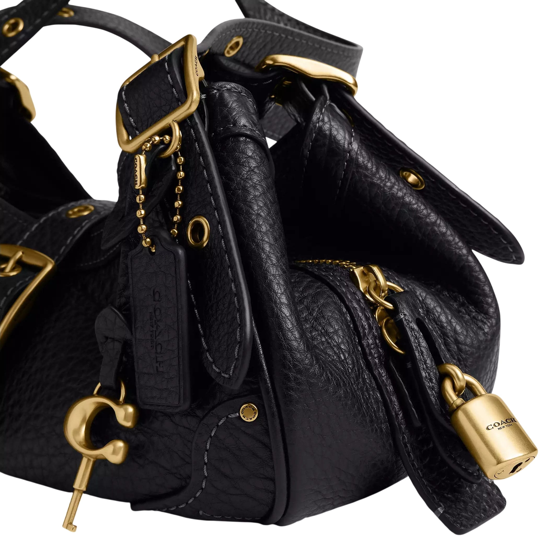 Túi đeo vai Coach Drifter Shoulder Bag 31 Black CFM45 2