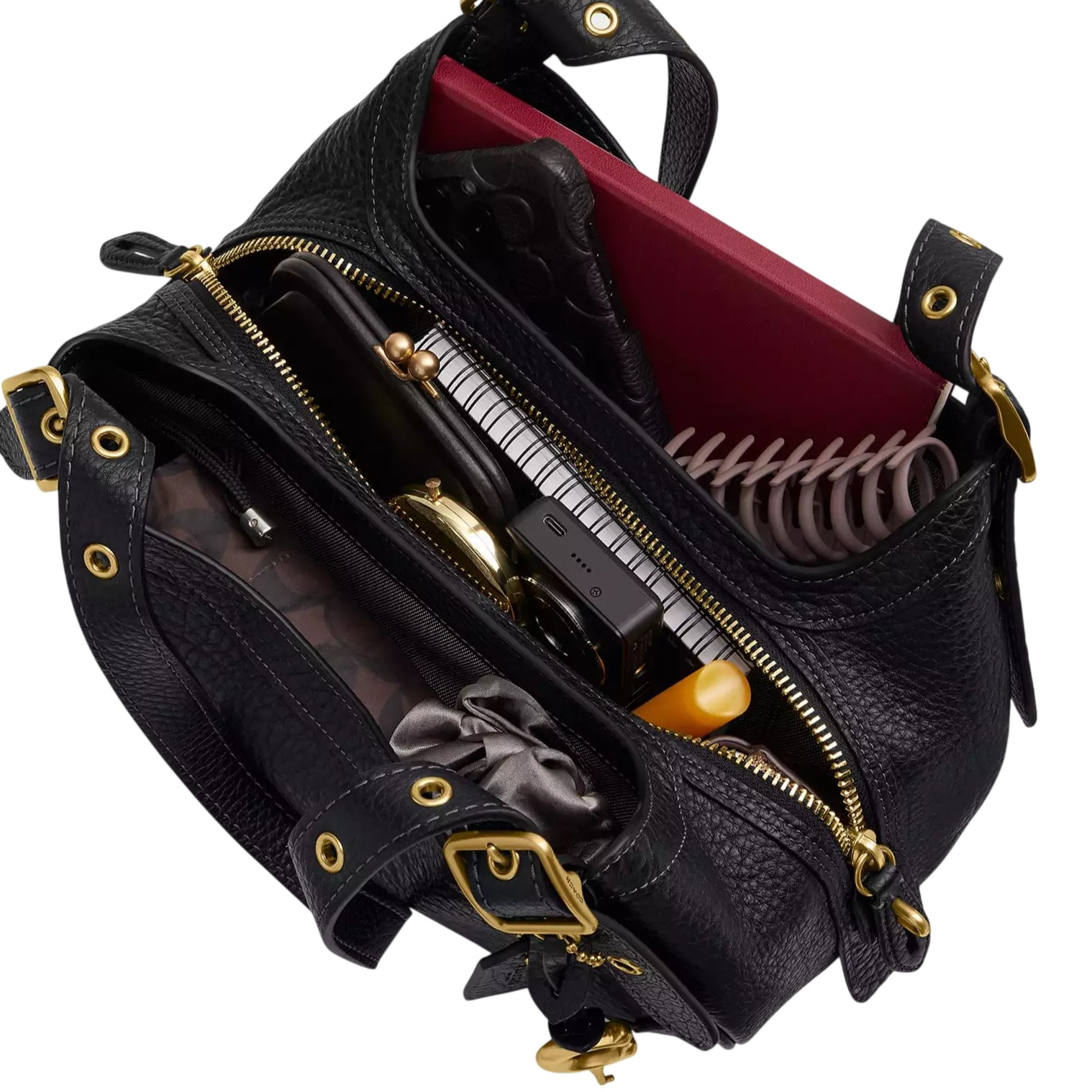 Túi đeo vai Coach Drifter Shoulder Bag 31 Black CFM45 11