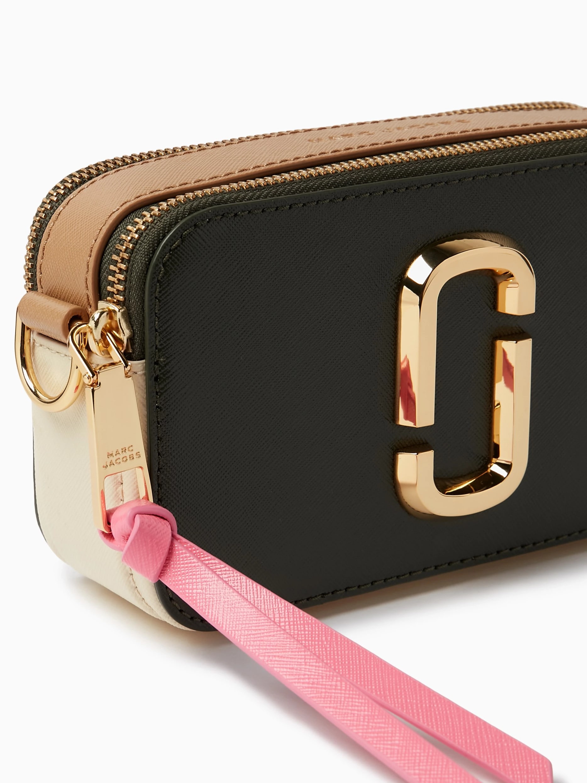 Túi đeo chéo nữ Marc Jacobs màu xanh The Bi-Color Snapshot Forest Multi Leather Camera Bag 3