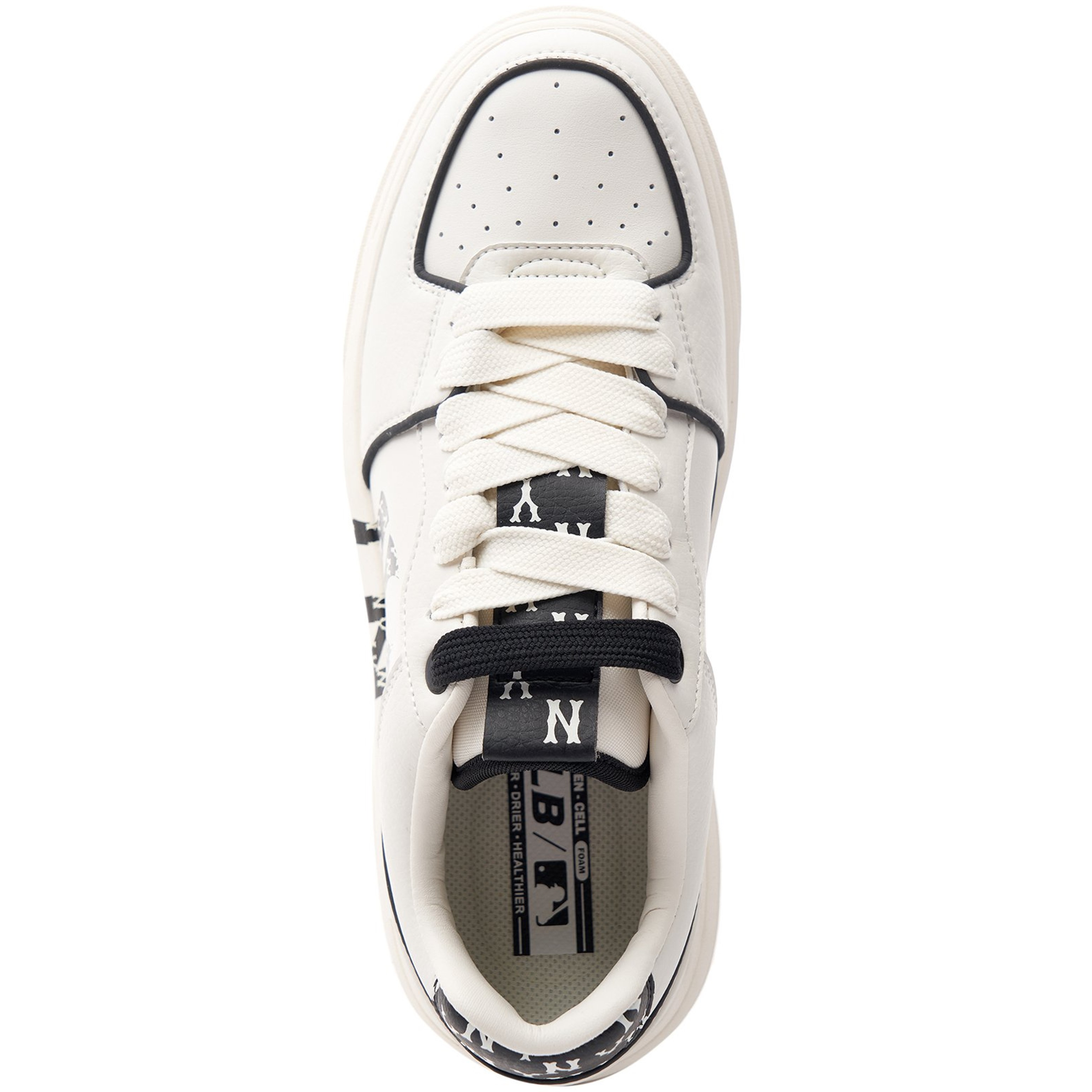 Giày thể thao MLB NY Chunky Liner Classic Monogram New York Yankees White 3ASXCLR3N-50WHS 7