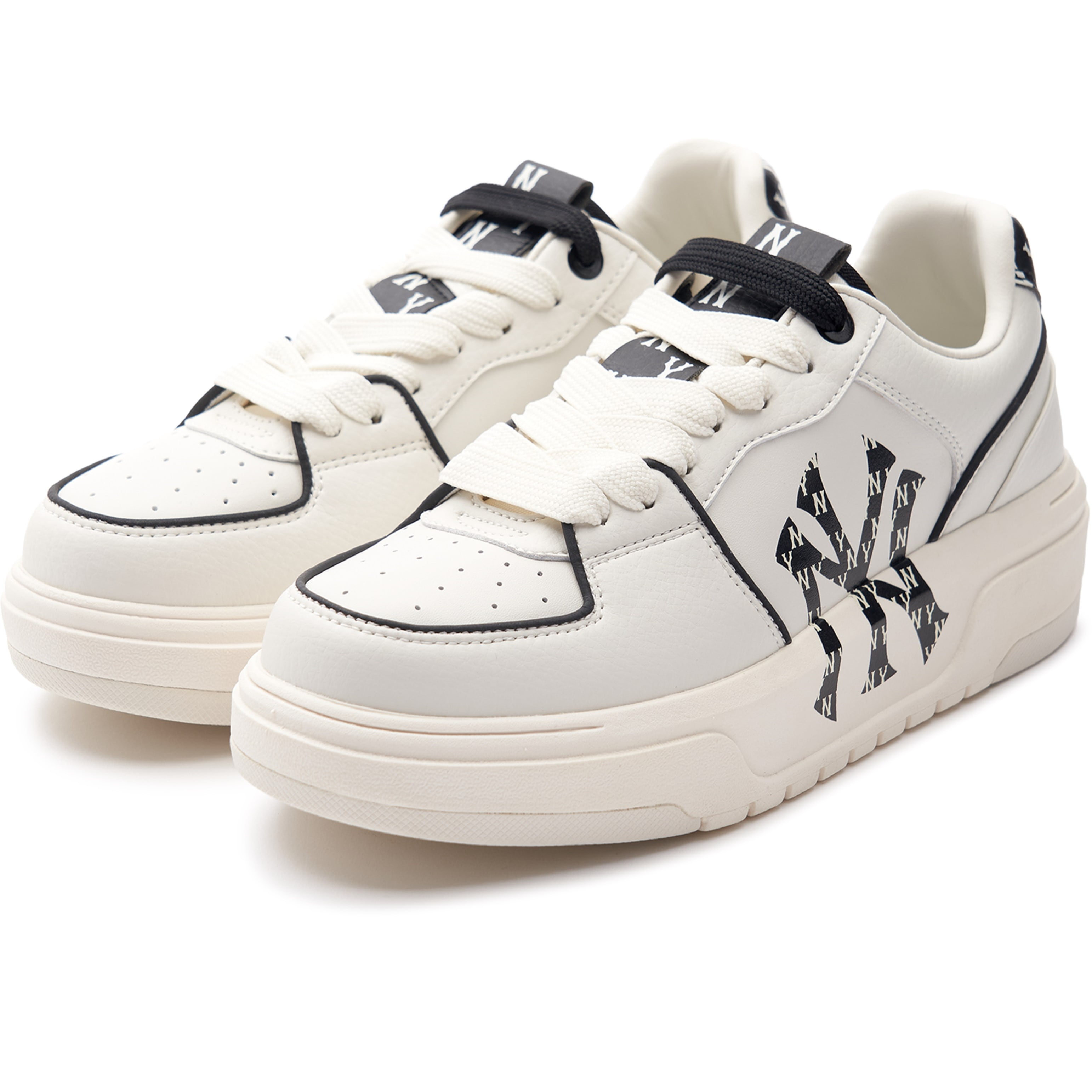 Giày thể thao MLB NY Chunky Liner Classic Monogram New York Yankees White 3ASXCLR3N-50WHS 8