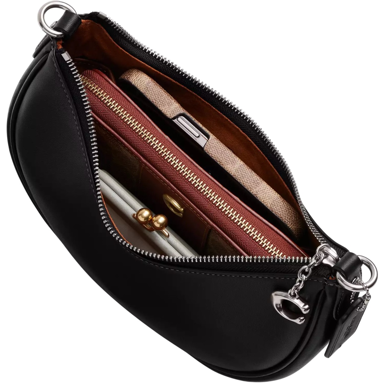 Túi Coach Mira Shoulder Bag Black CM583 6