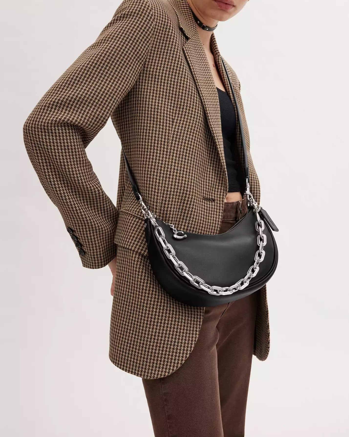 Túi Coach Mira Shoulder Bag Black CM583 9