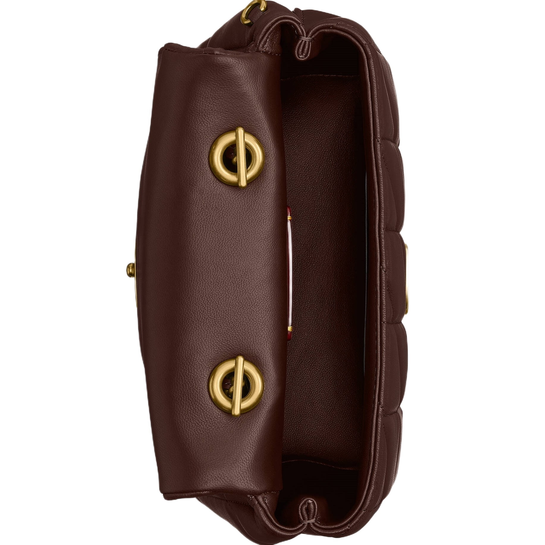 Túi Coach Tabby Top Handle Bag With Quilting Dark Brown CCC12 1