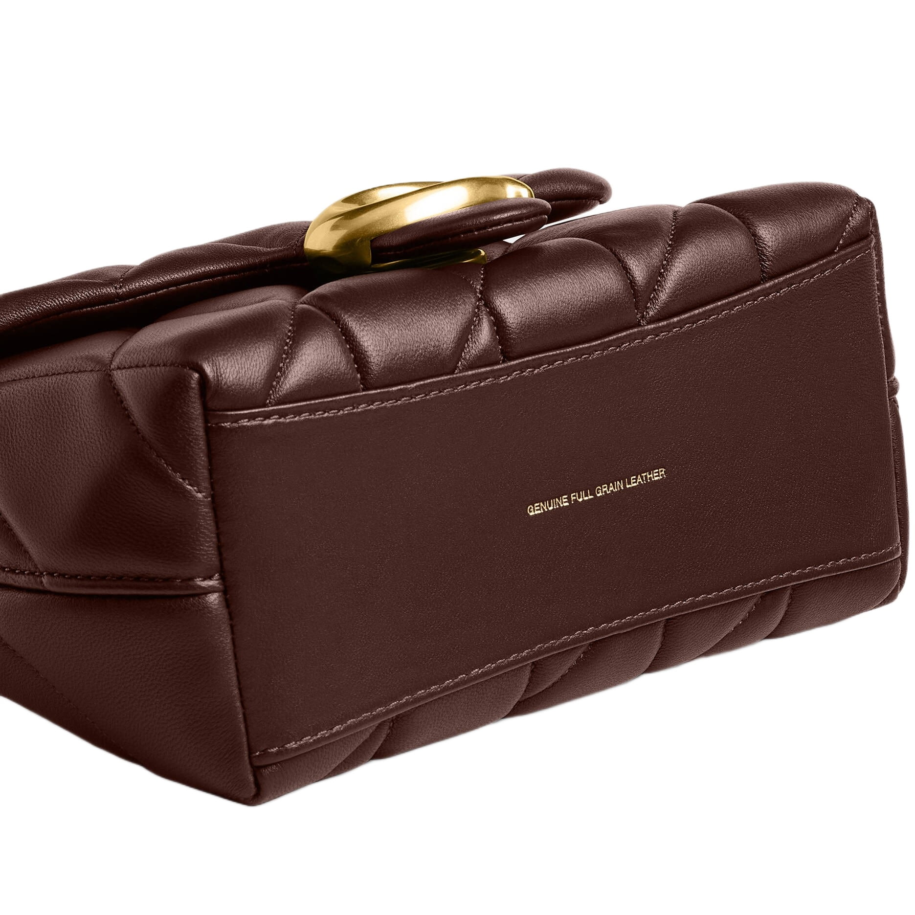 Túi Coach Tabby Top Handle Bag With Quilting Dark Brown CCC12 2