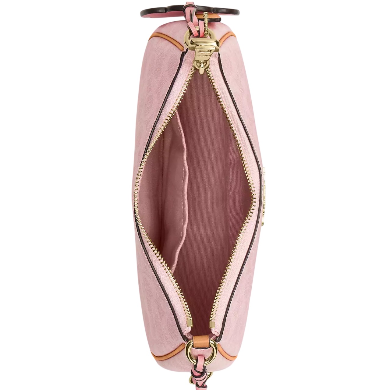 Túi Coach Teri Shoulder Bag In Signature Canvas With Charms Powder Pink CEA20 8