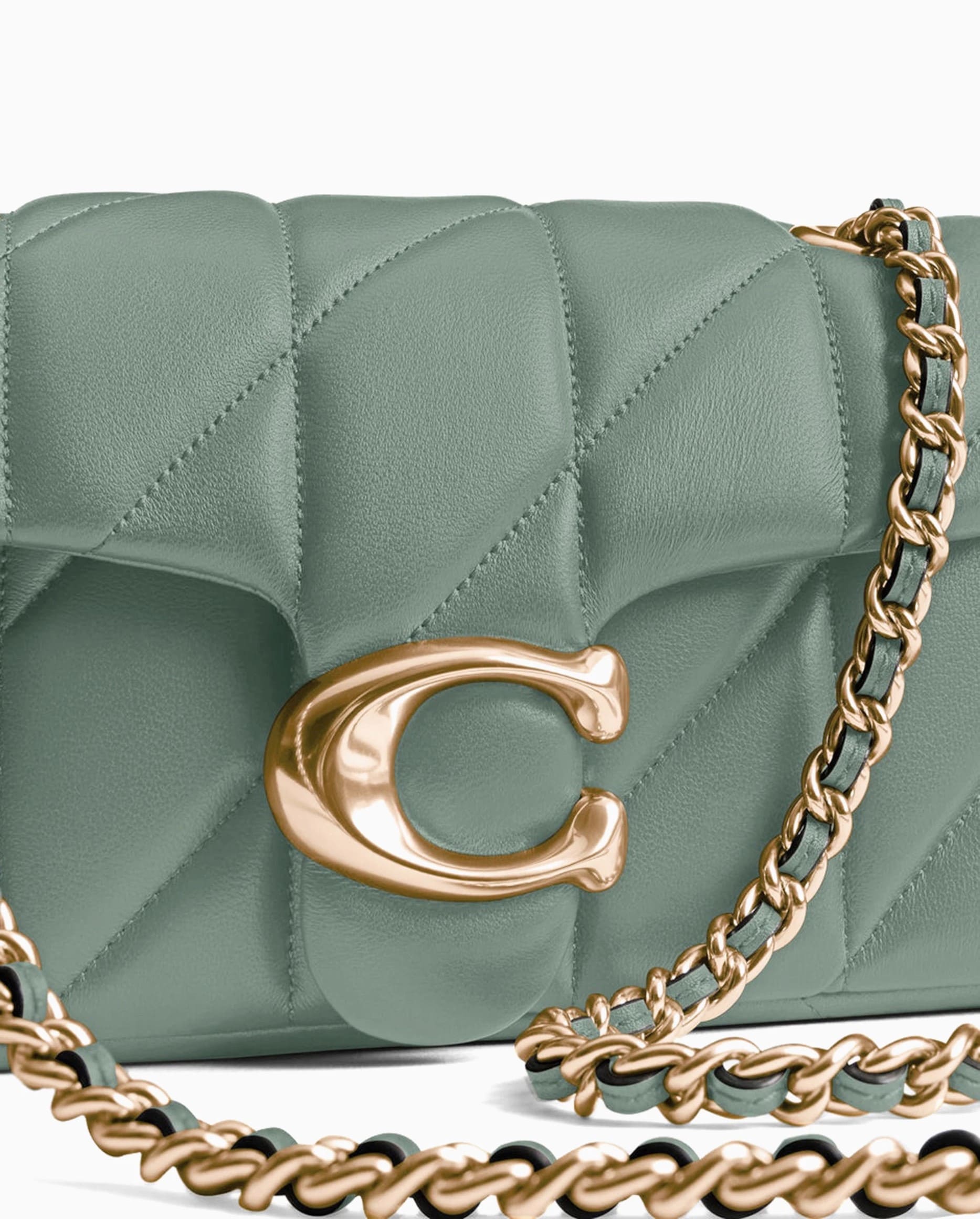 Túi Coach Tabby Shoulder Bag 20 With Pillow Quilting Nappa Leather Sage CP149 8