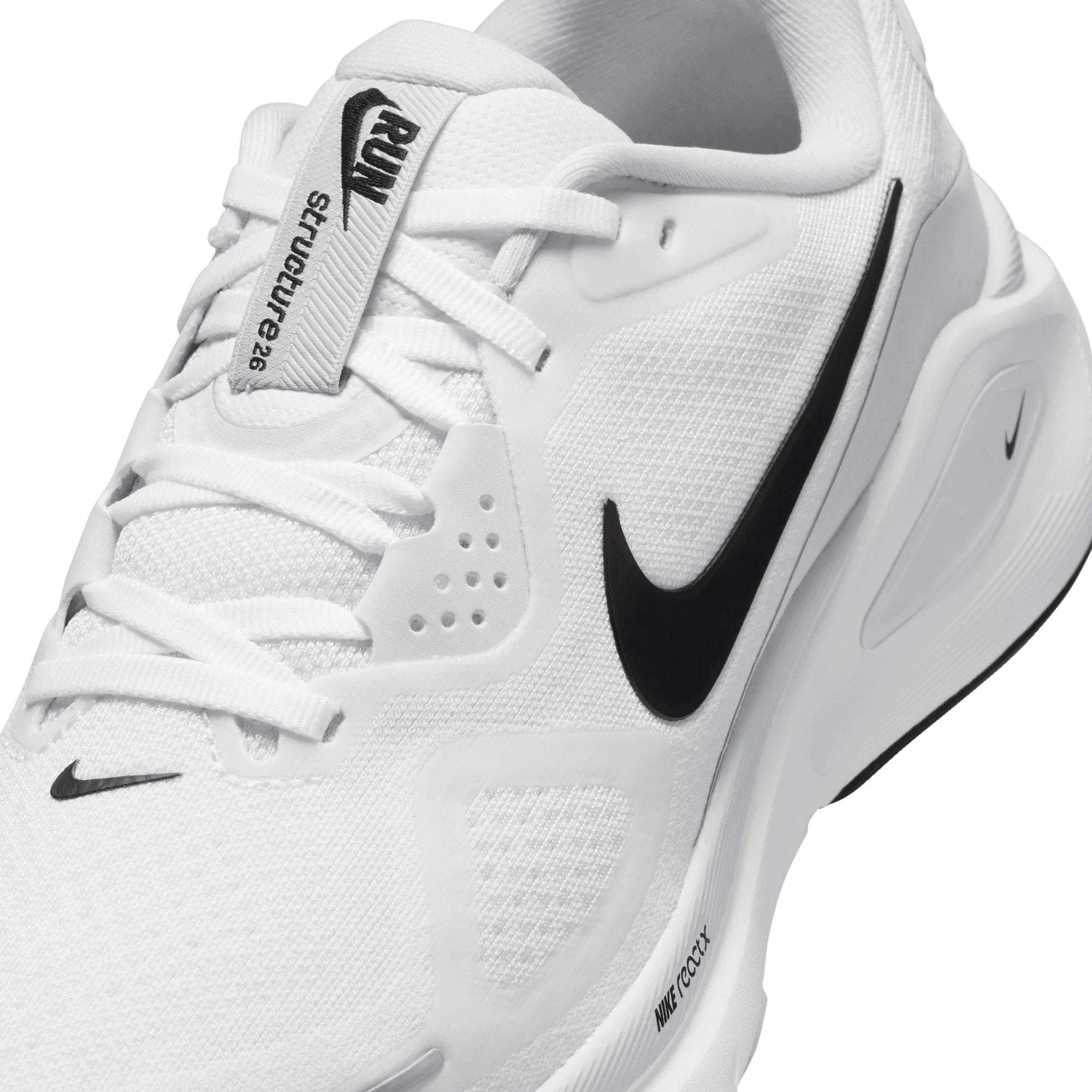 Giày Nike Structure 26 Road Running Shoes White Pure Platinum HJ1101-101 8