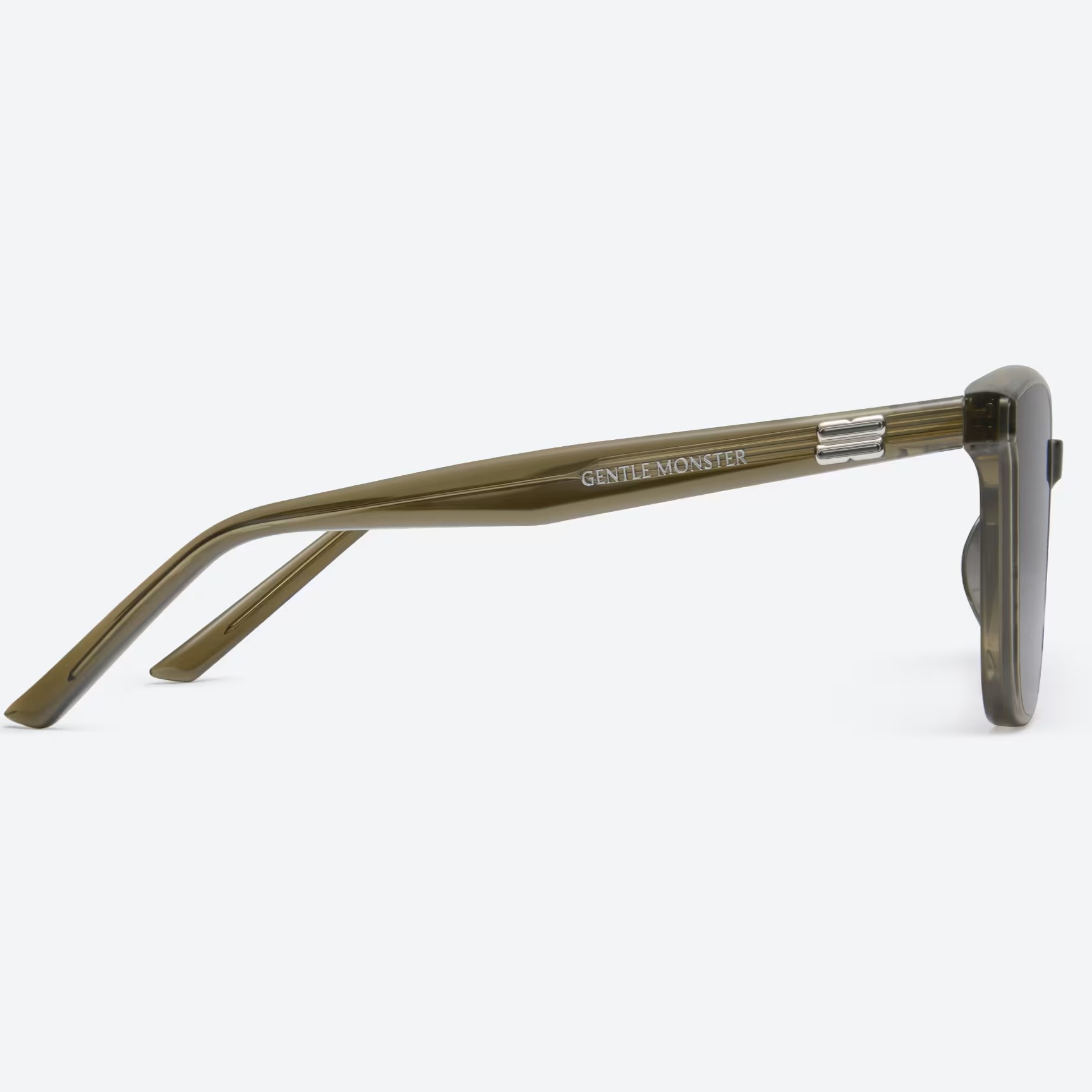 KÍNH MÁT GM GENTLE MONSTER PINO KC1 BLACK LENSES TRANSLUCENT KHAKI ACETATE FRAME 11