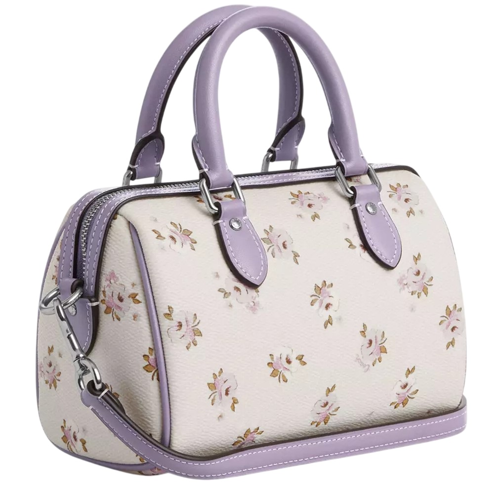 Túi Coach Mini Rowan Crossbody Bag With Floral Print Chalk Multi CAL69 5