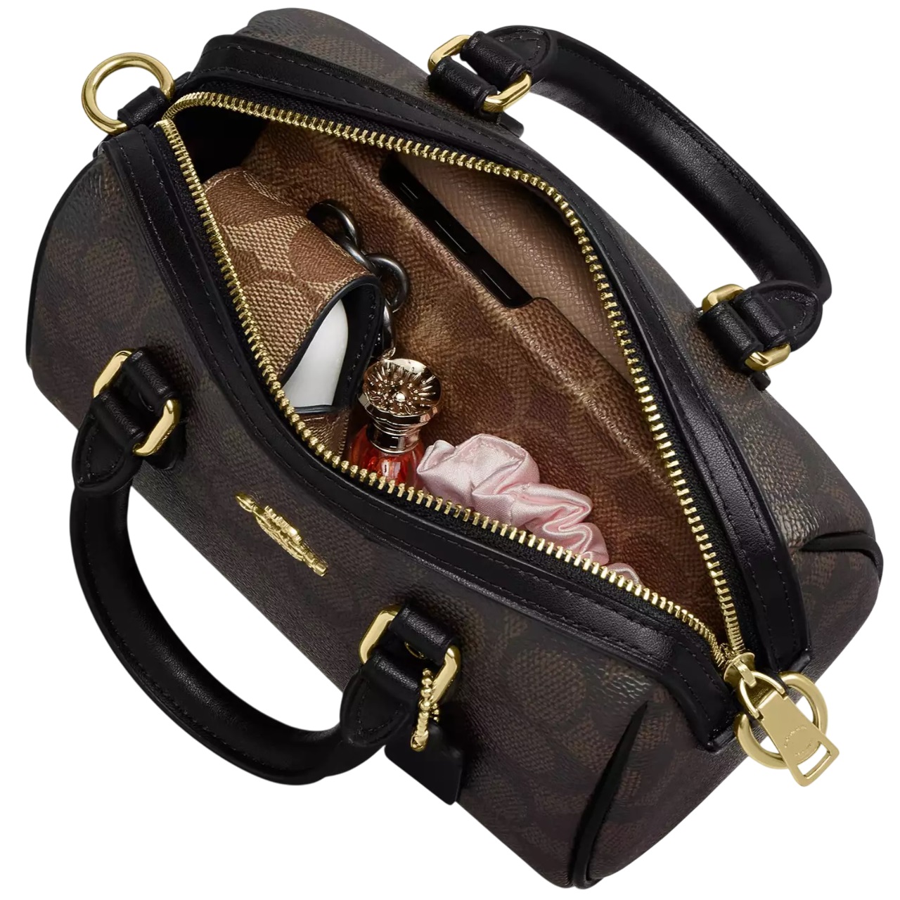 Túi Coach Mini Rowan Crossbody Bag With Floral Print Chalk Multi CAL69 8