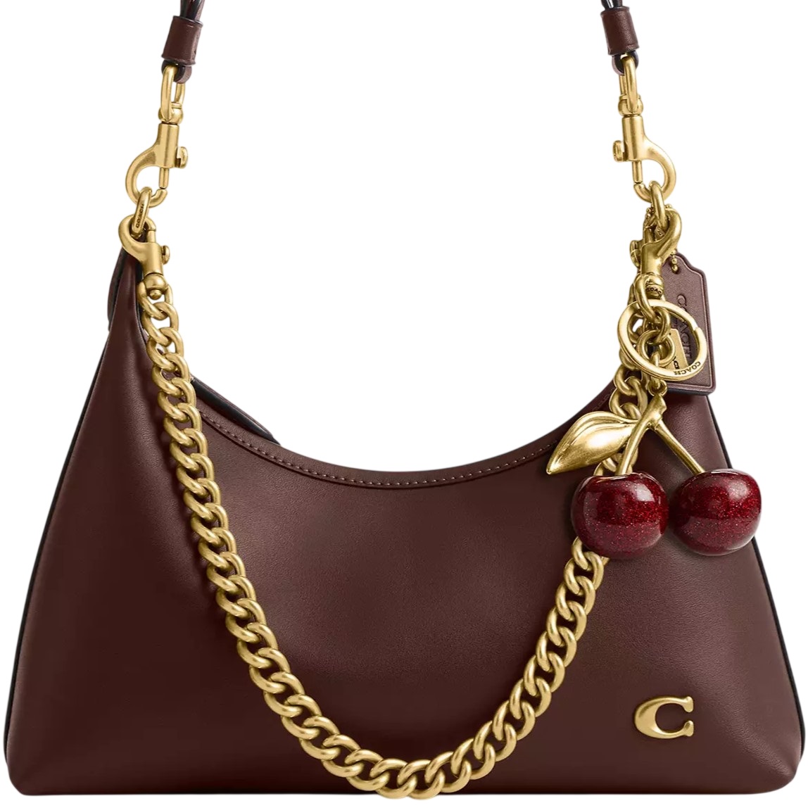 Túi kẹp nách Coach Juliet Shoulder Bag 25 Maple CDZ64 5