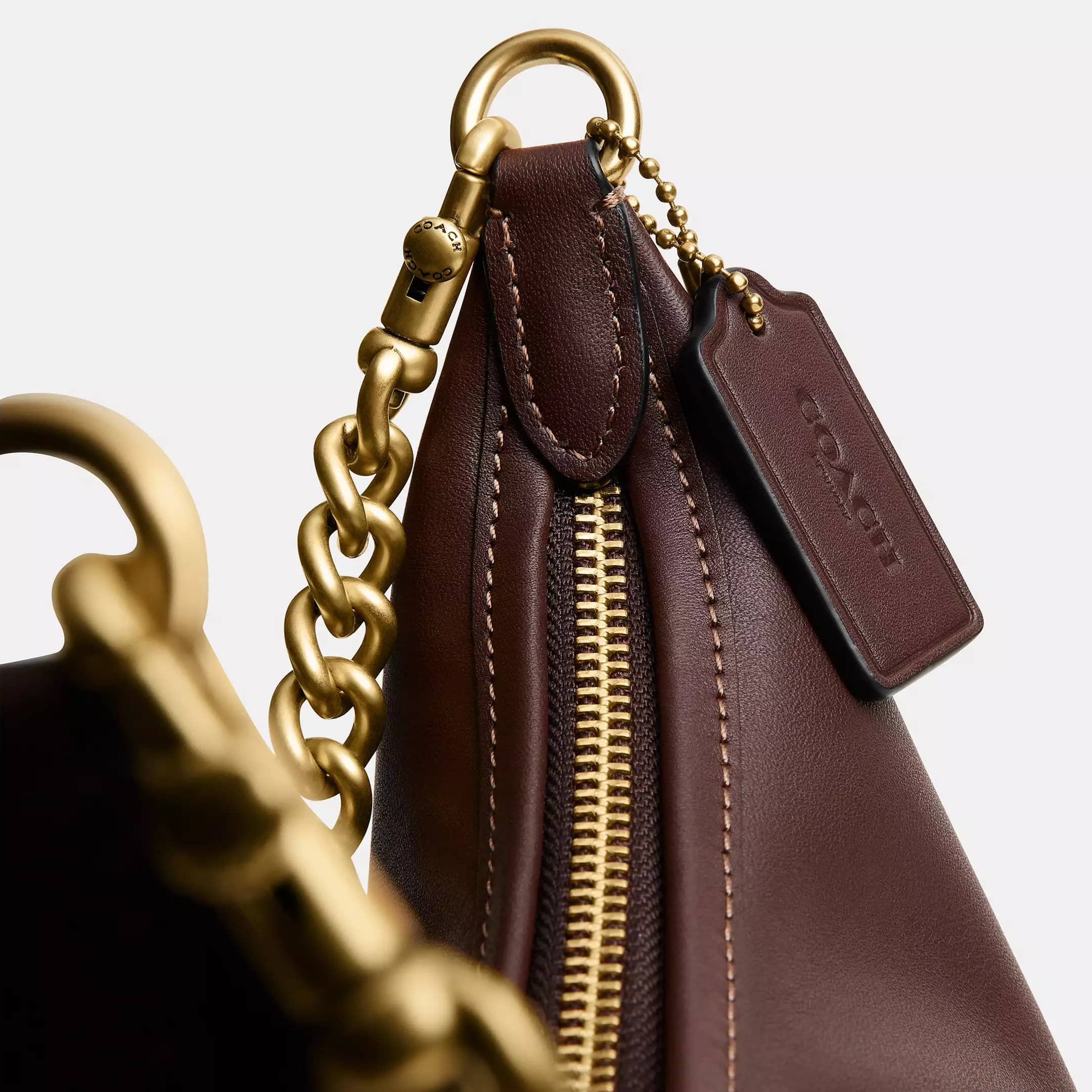 Túi kẹp nách Coach Juliet Shoulder Bag 25 Maple CDZ64 6