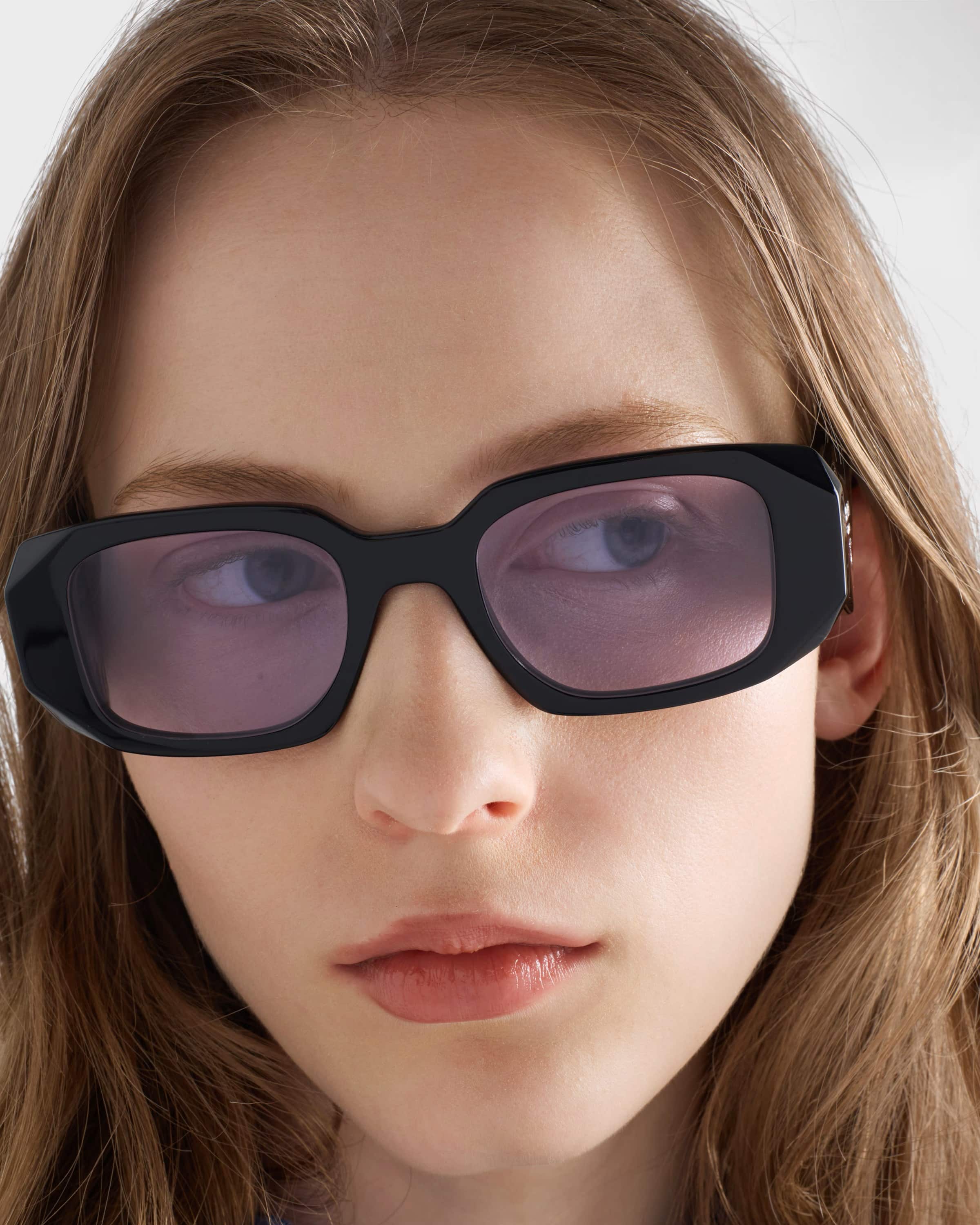 Mắt kính Prada Symbole Sunglasses Lavender Lenses 4