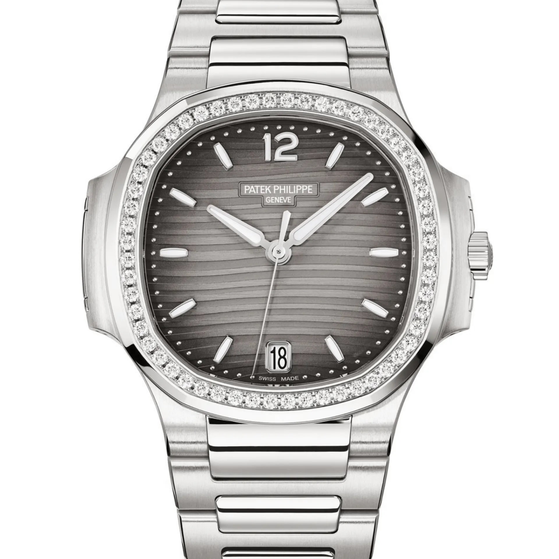 Đồng hồ nữ Patek Philippe Nautilus Ladies Automatic Steel Diamond 2