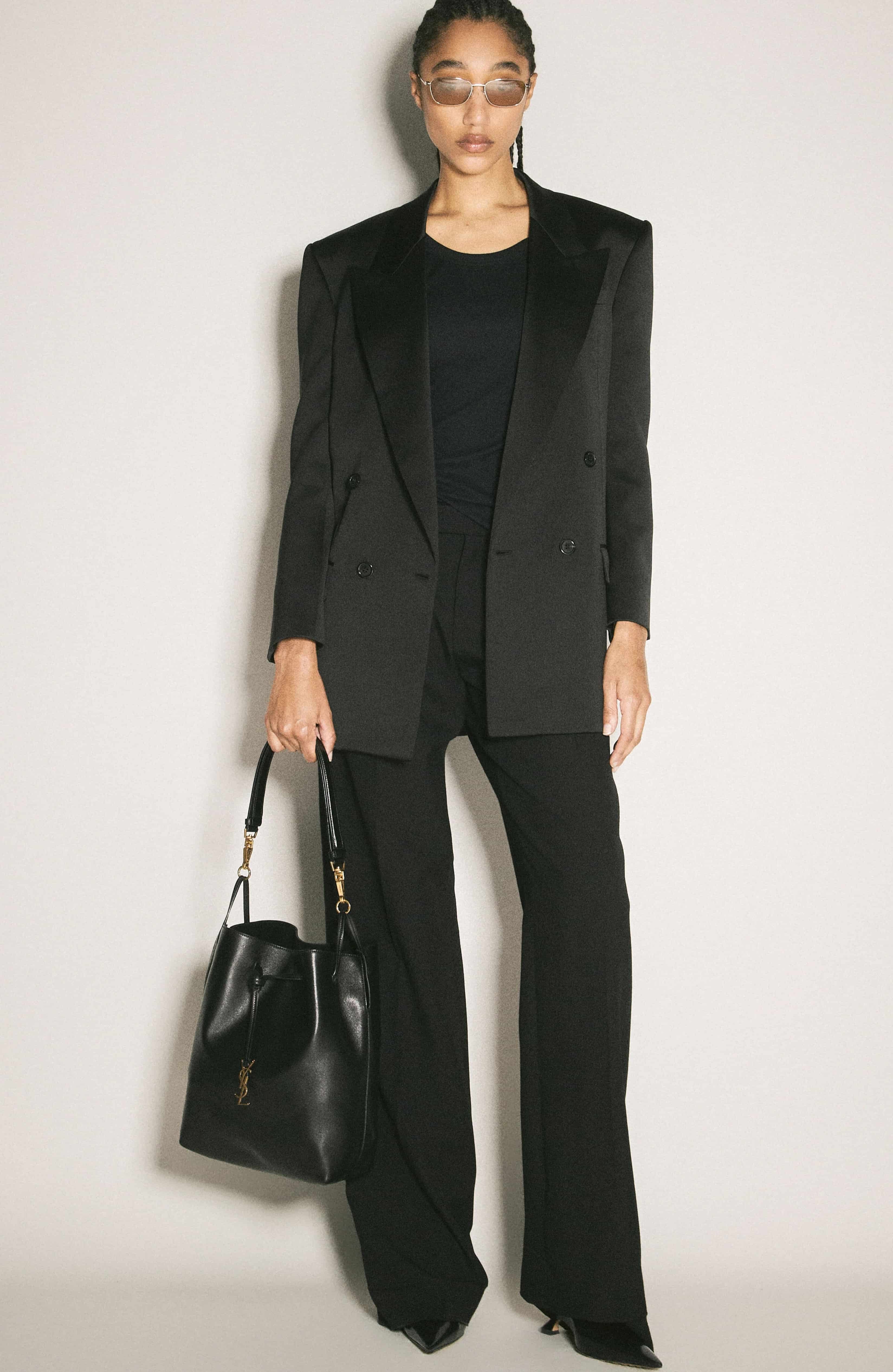 Túi YSL Saint Laurent Paris VII Pochon Shoulder Bag 6