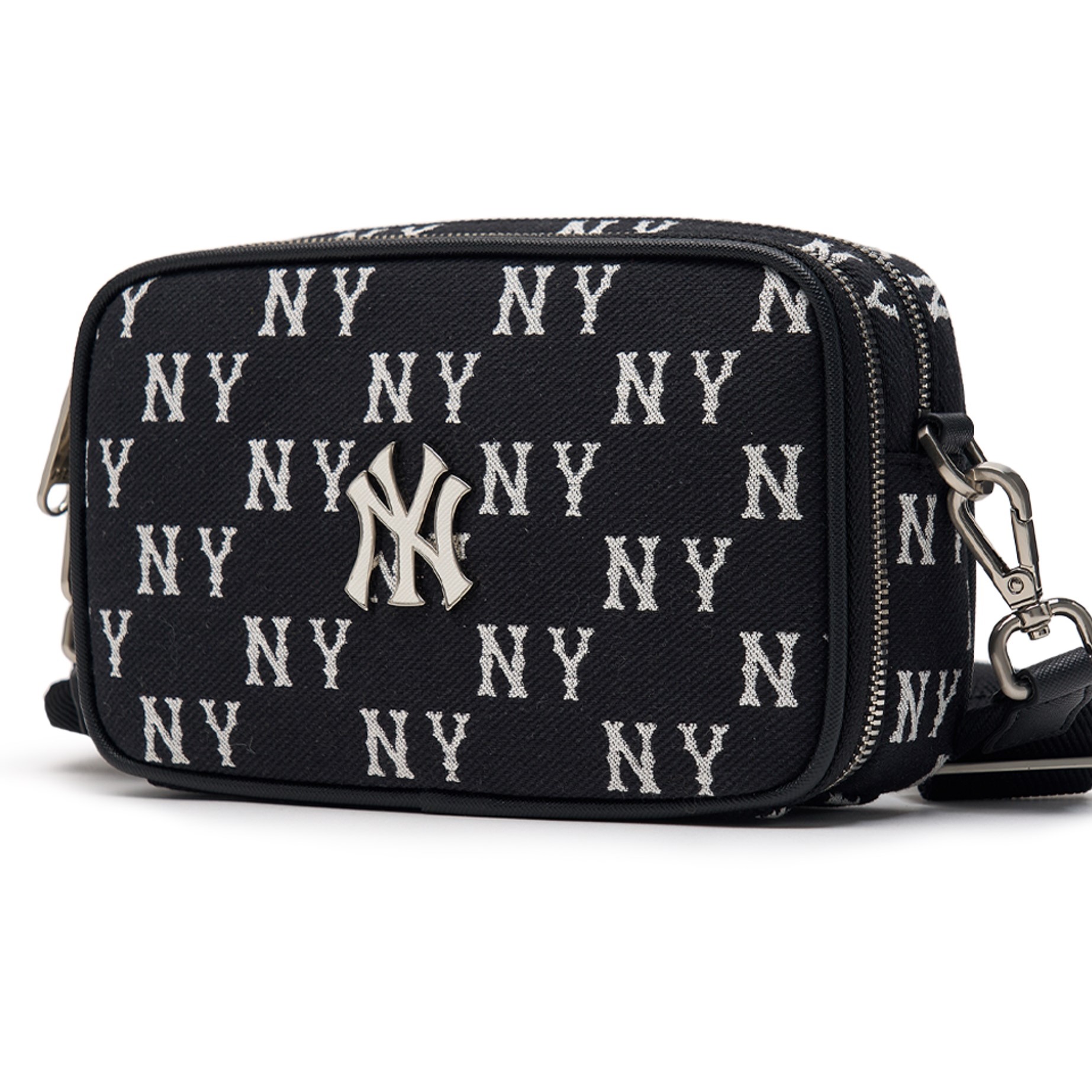 Túi Đeo Chéo MLB Mini Monogram Jacquard New York Yankees 3ACRS014N-50BKS 1