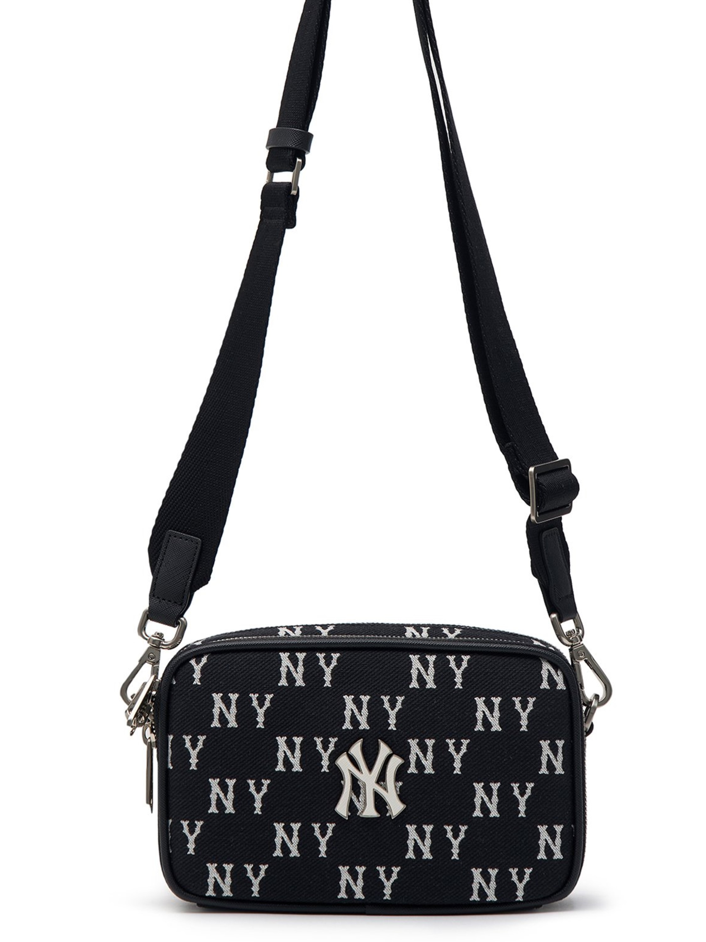 Túi Đeo Chéo MLB Mini Monogram Jacquard New York Yankees 3ACRS014N-50BKS 5