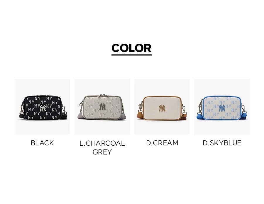 Túi Đeo Vai MLB Classic Monogram Jacquard Mini Crossbody New York Yankees 3ACRS014N-50SBD 8