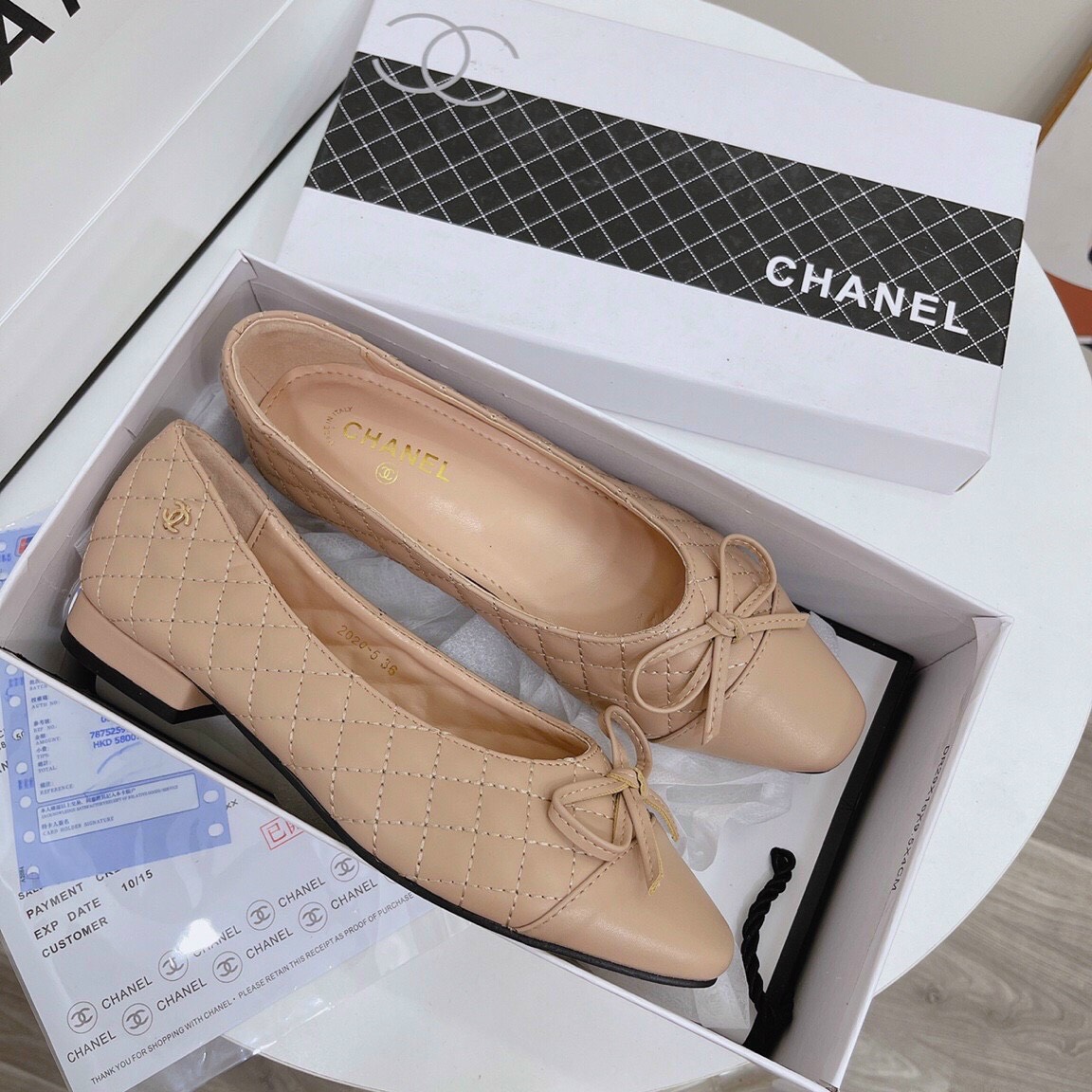 Giày búp bê nữ Chanel siêu cấp nhiều màu