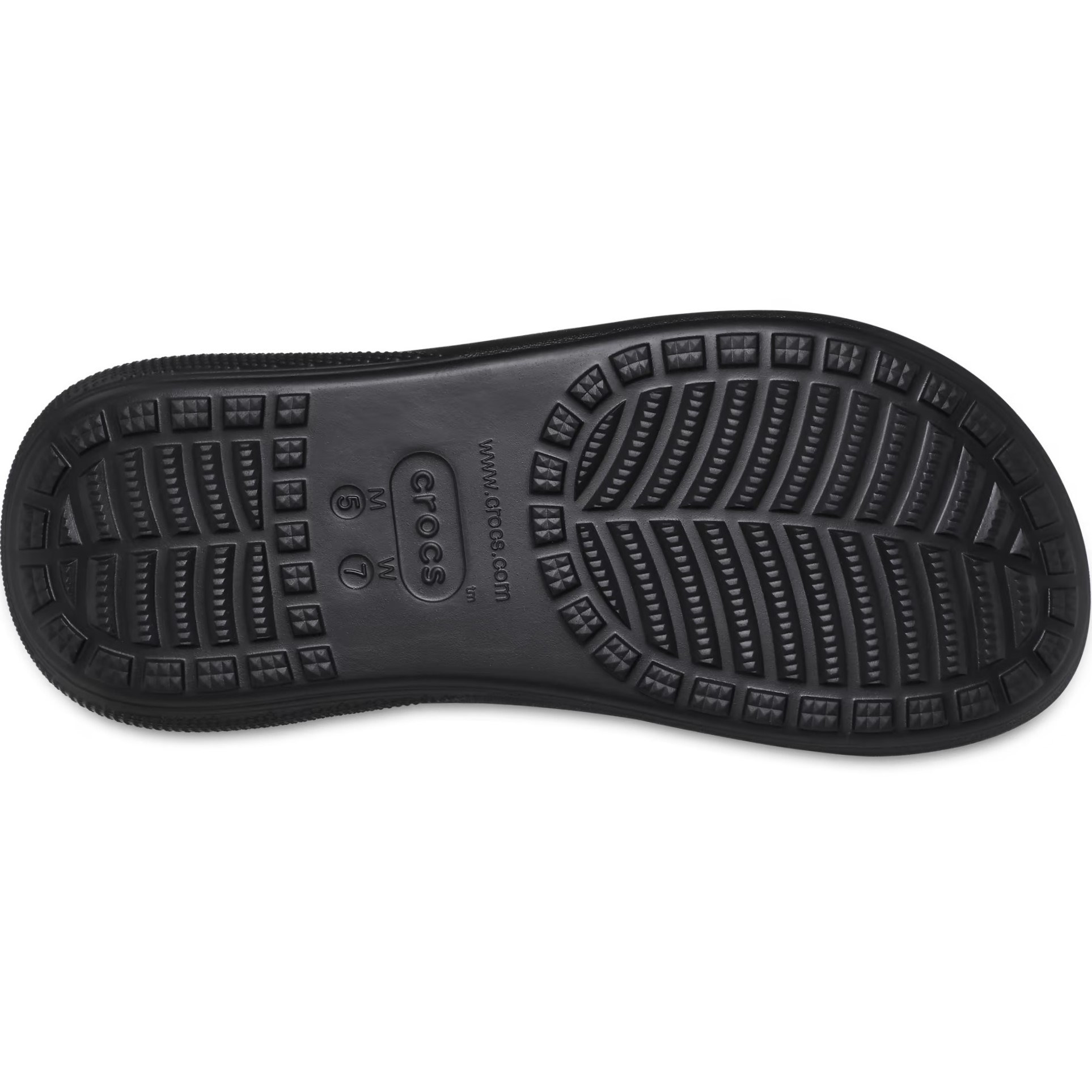 Dép Quai Ngang Crocs Classic Crush Slide Black 208731 6