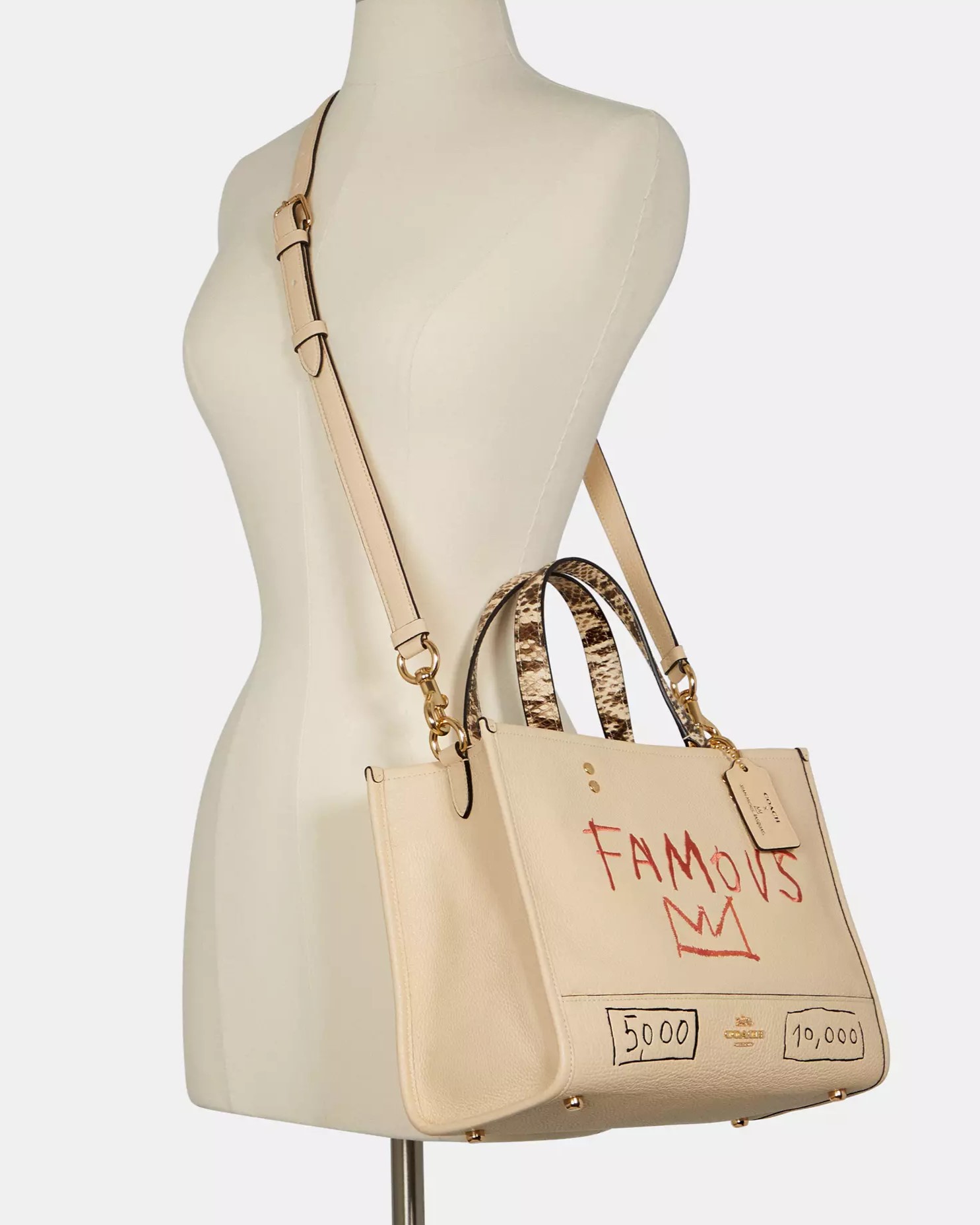 Túi xách nữ Coach X Jean Michel Basquiat Dempsey Carryall C5660 1