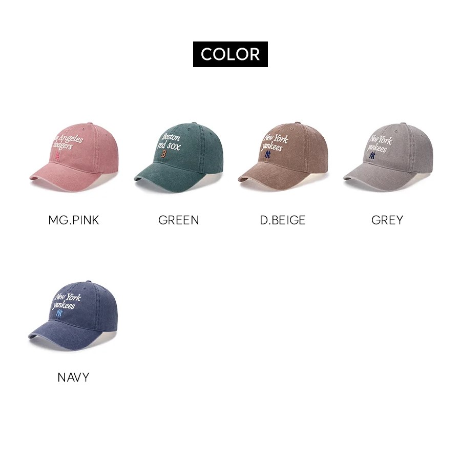 Nón MLB New York Yankees Varsity Lettering Washed Unstructured Ball Cap Beige 3ACPVV04N-50BGD 5