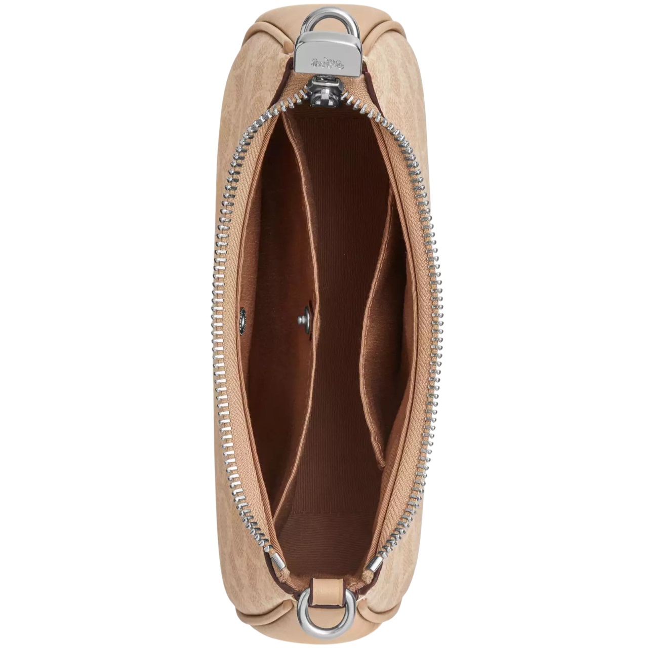 Túi Coach Teri Mini Crossbody Bag In Signature Canvas Brown CW323 4