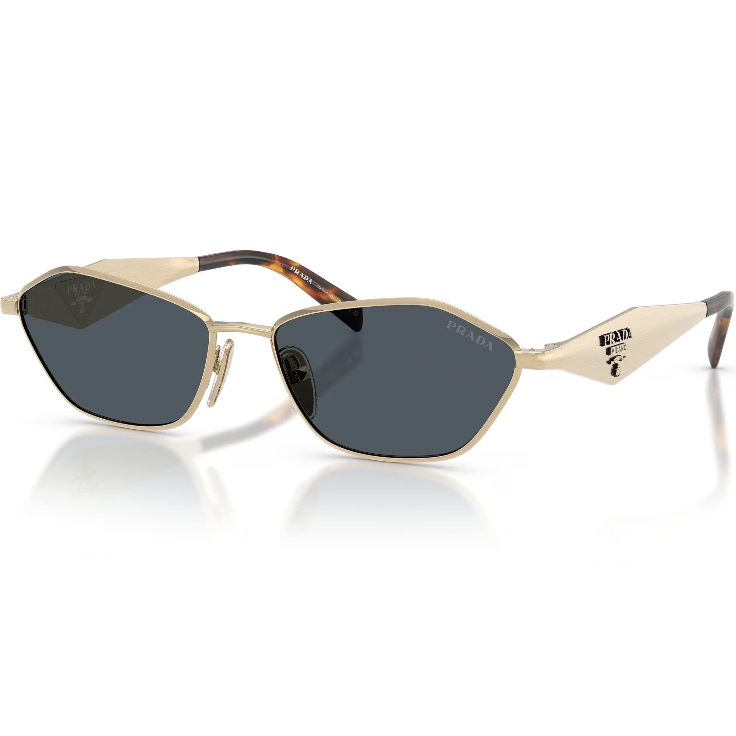 Mắt kính Prada Frame Gold Lenses Grey PR D50S 1