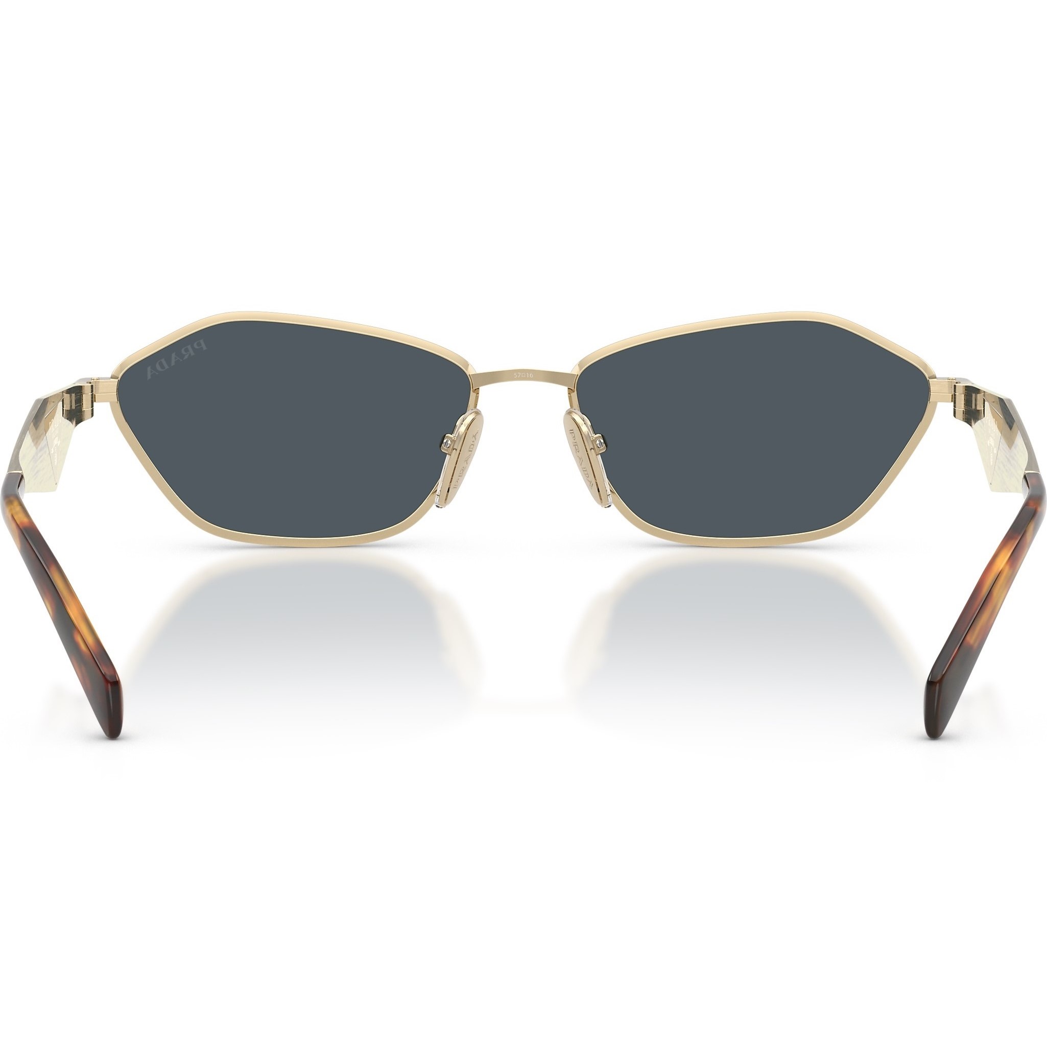 Mắt kính Prada Frame Gold Lenses Grey PR D50S 4
