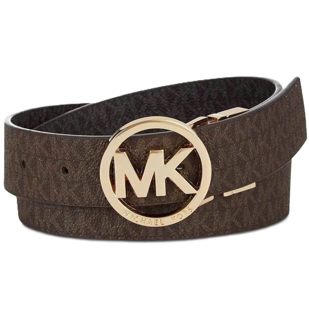 Dây nịt Michael Kors Round Logo Reversible Signature Logo Belt 5